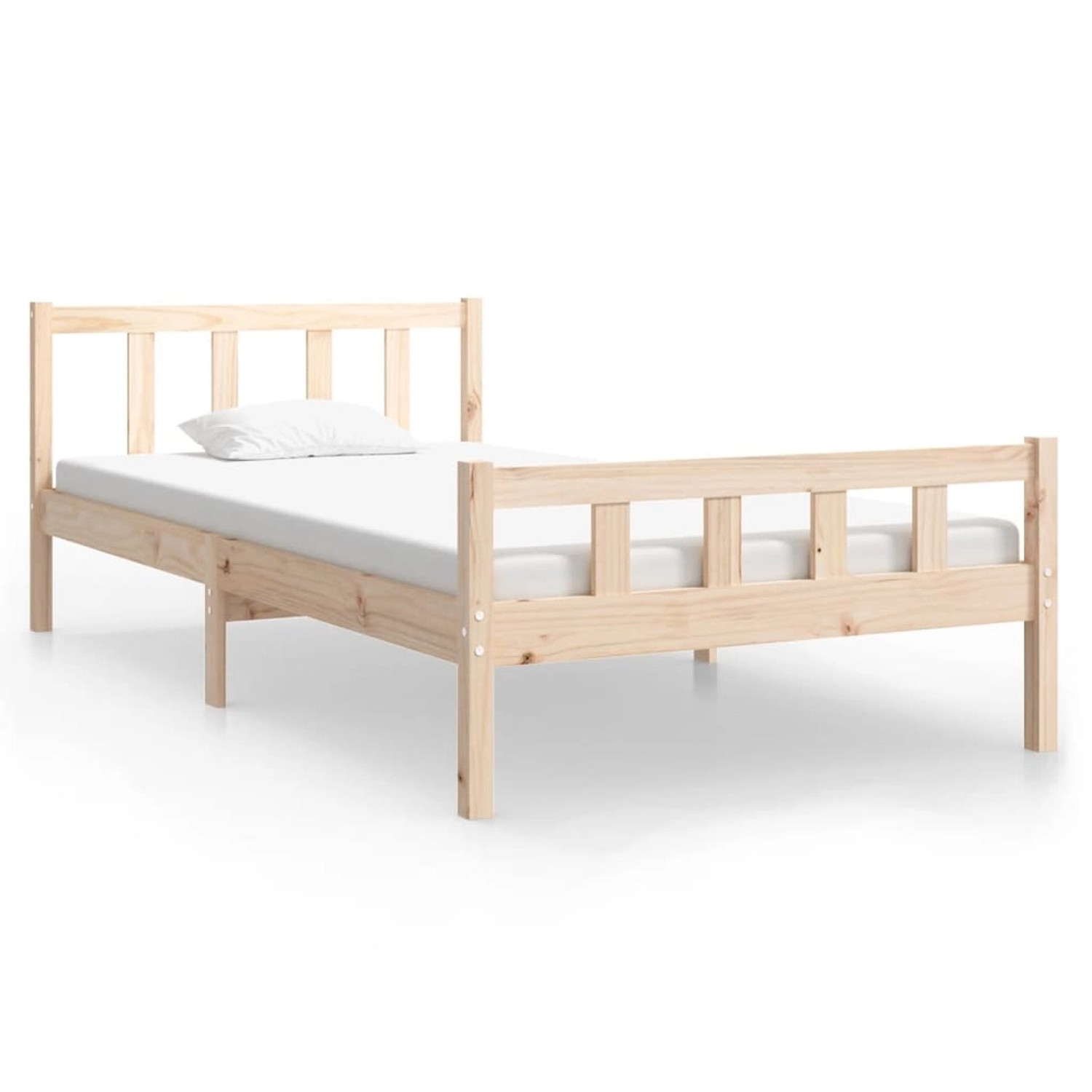 vidaXL Massivholzbett 100x200 cm1138803 vidaXL Massivholzbett 100x200 cm1138803 von VIDAXL