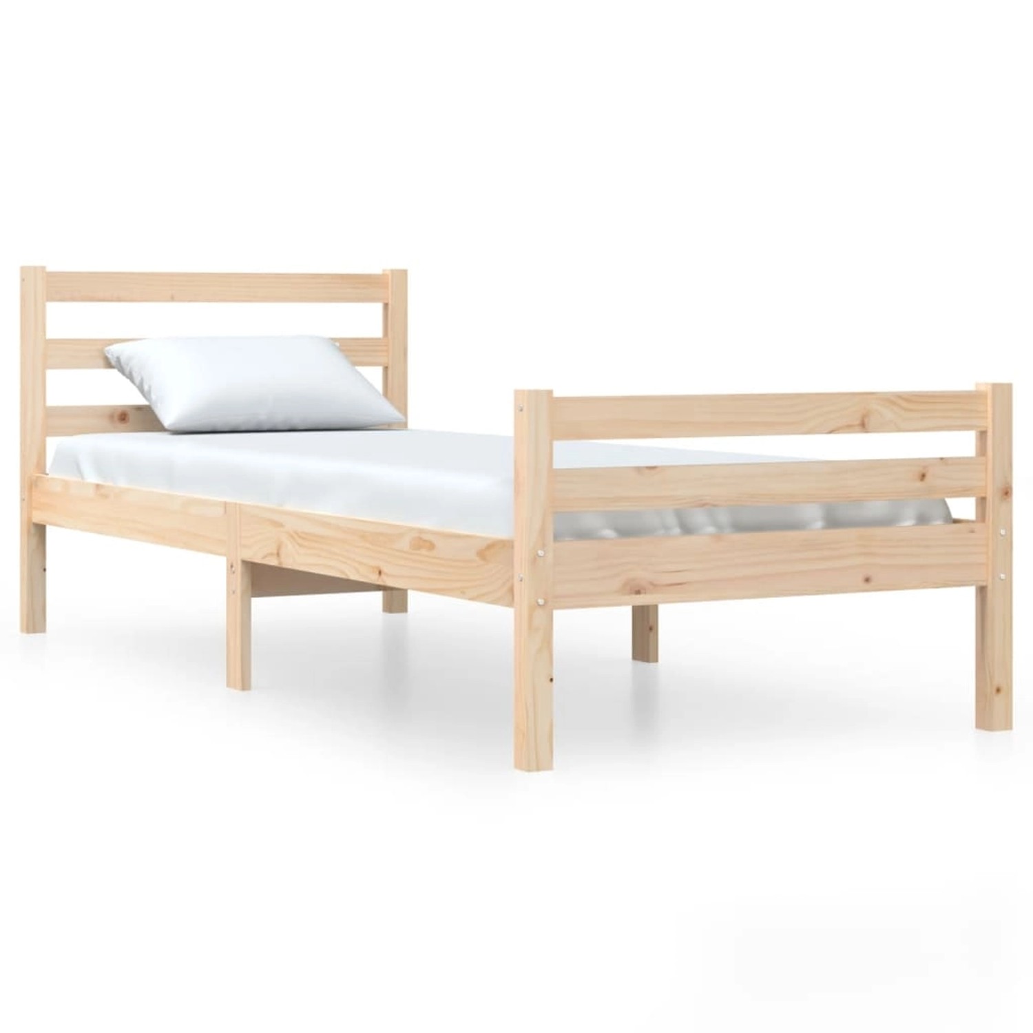 vidaXL Massivholzbett 100x200 cm1273545 vidaXL Massivholzbett 100x200 cm1273545 von VIDAXL