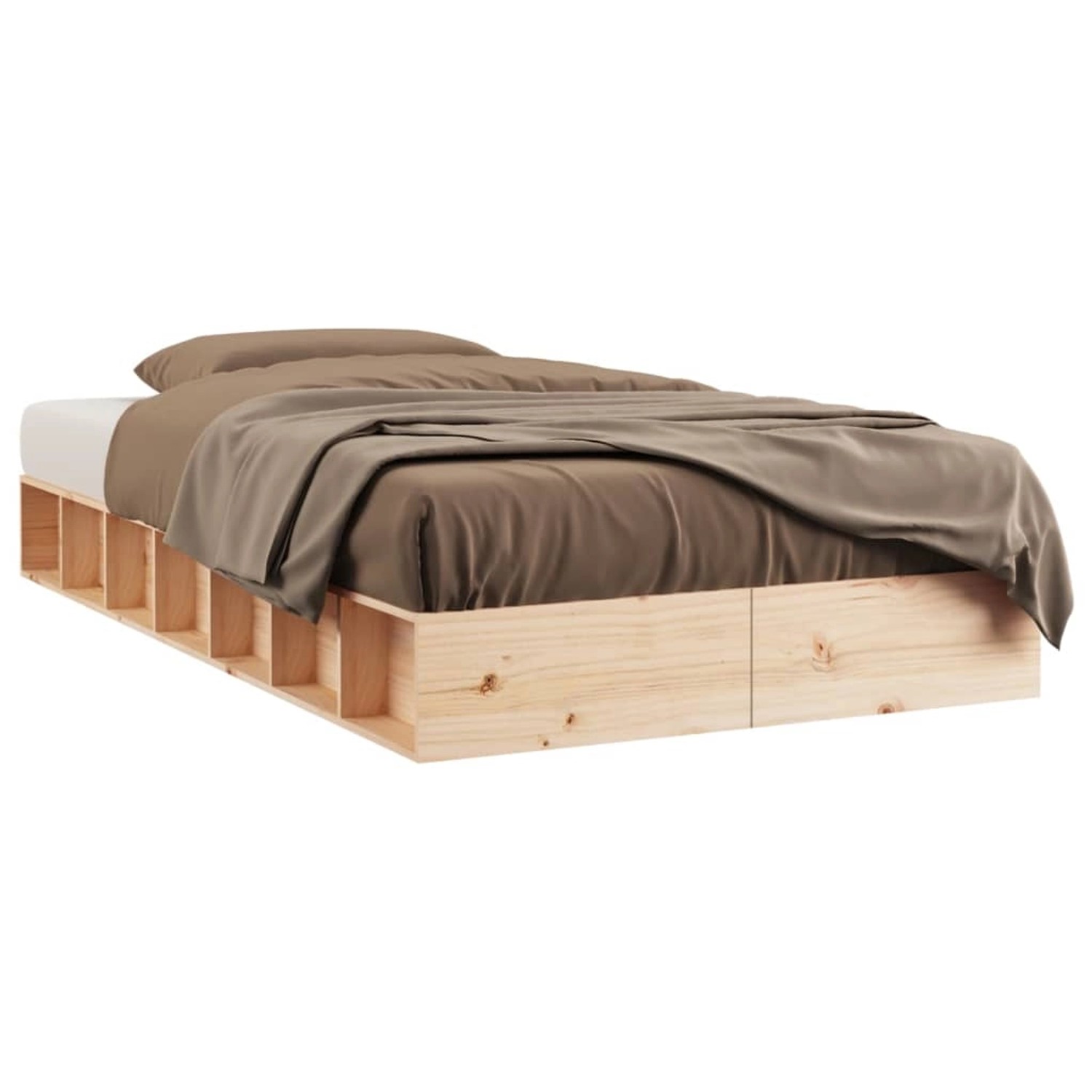 vidaXL Massivholzbett 100x200 cm1280198 vidaXL Massivholzbett 100x200 cm1280198 von VIDAXL