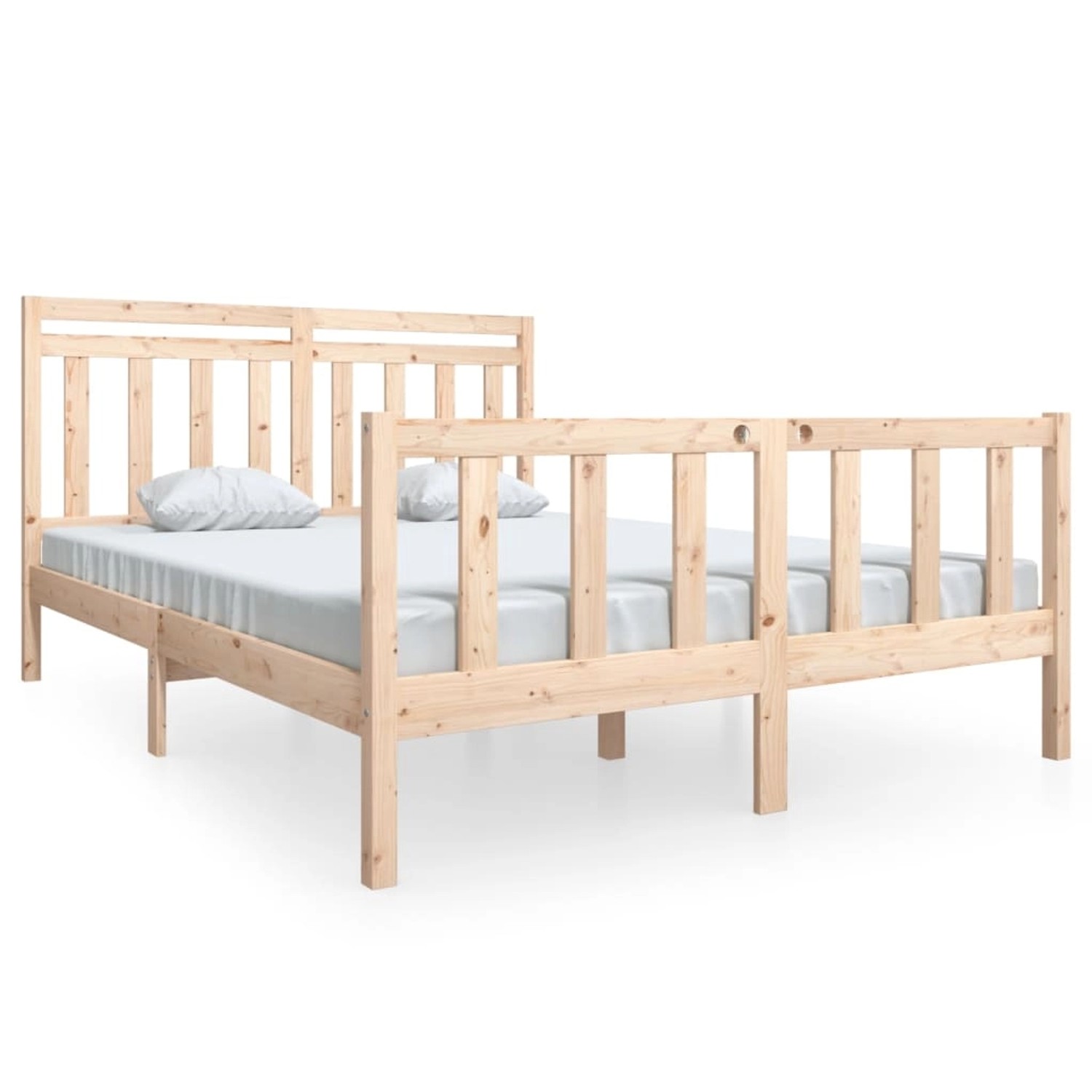 vidaXL Massivholzbett 150x200 cm 5FT King Size1052560 vidaXL Massivholzbett 150x200 cm 5FT King Size1052560 von VIDAXL