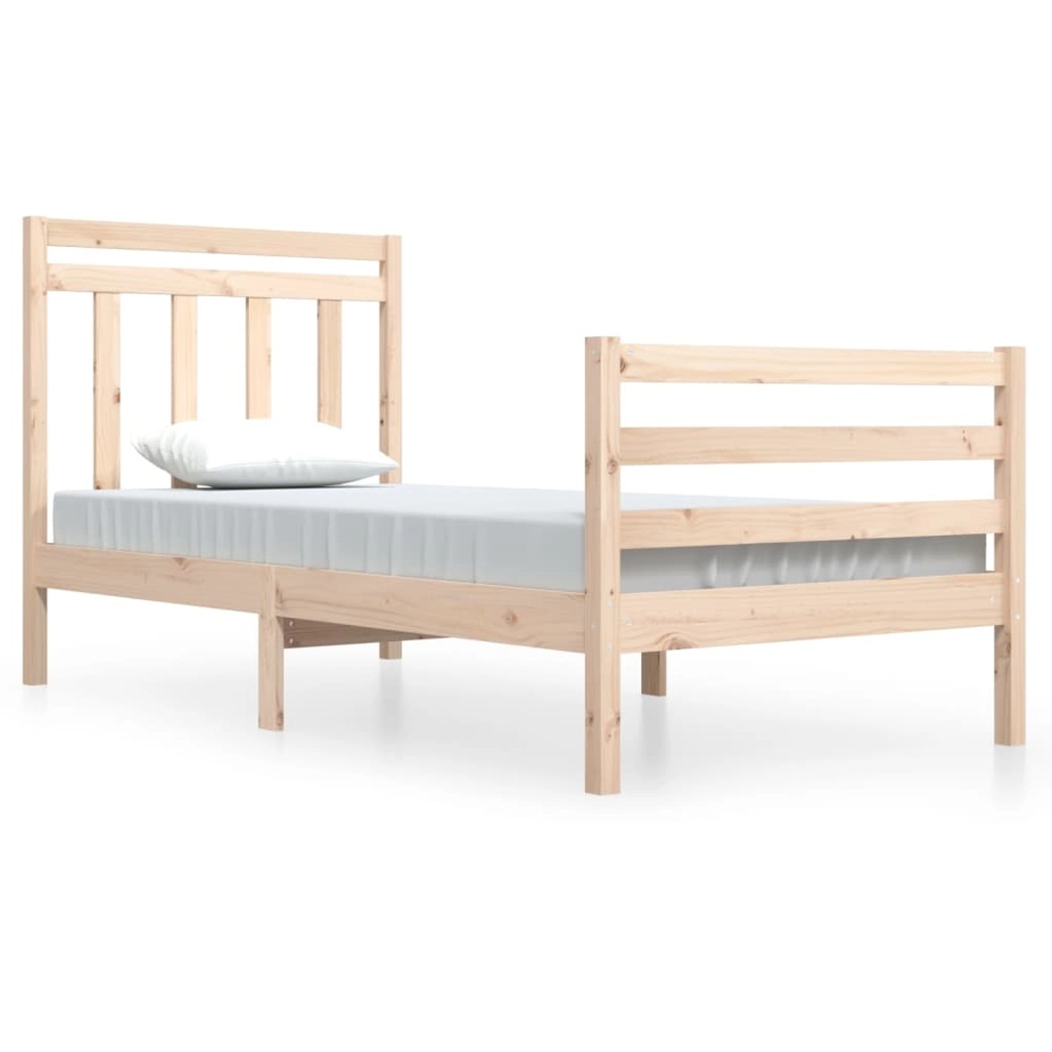 vidaXL Massivholzbett 90x200 cm1085538 vidaXL Massivholzbett 90x200 cm1085538 von VIDAXL