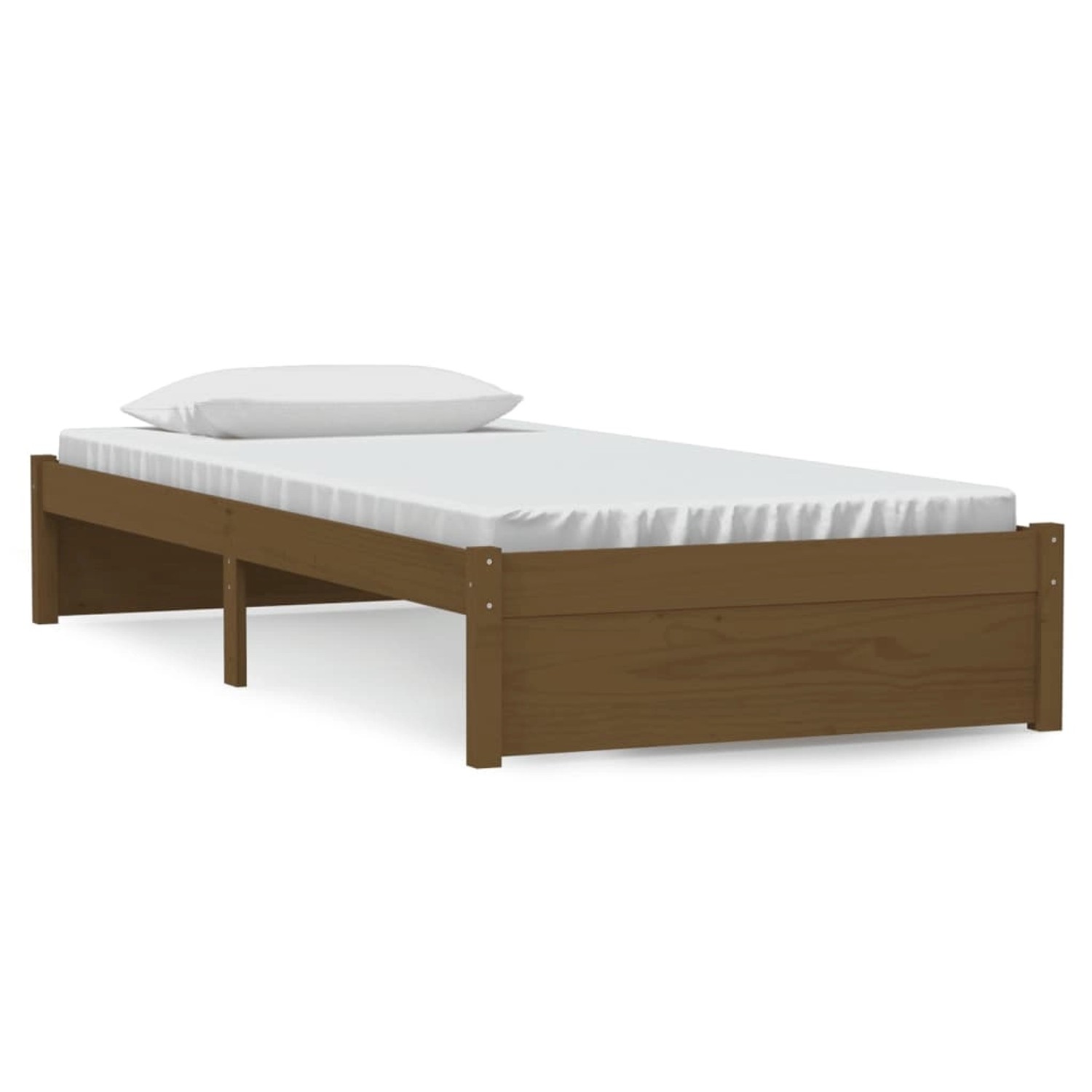 vidaXL Massivholzbett Honigbraun 90x190 cm 3FT Single1273748 vidaXL Massivholzbett Honigbraun 90x190 cm 3FT Single1273748 von VIDAXL