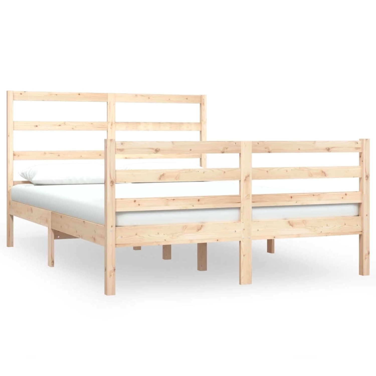 vidaXL Massivholzbett Kiefer 120x190 cm 4FT Small Double1157104 vidaXL Massivholzbett Kiefer 120x190 cm 4FT Small Double1157104 von VIDAXL