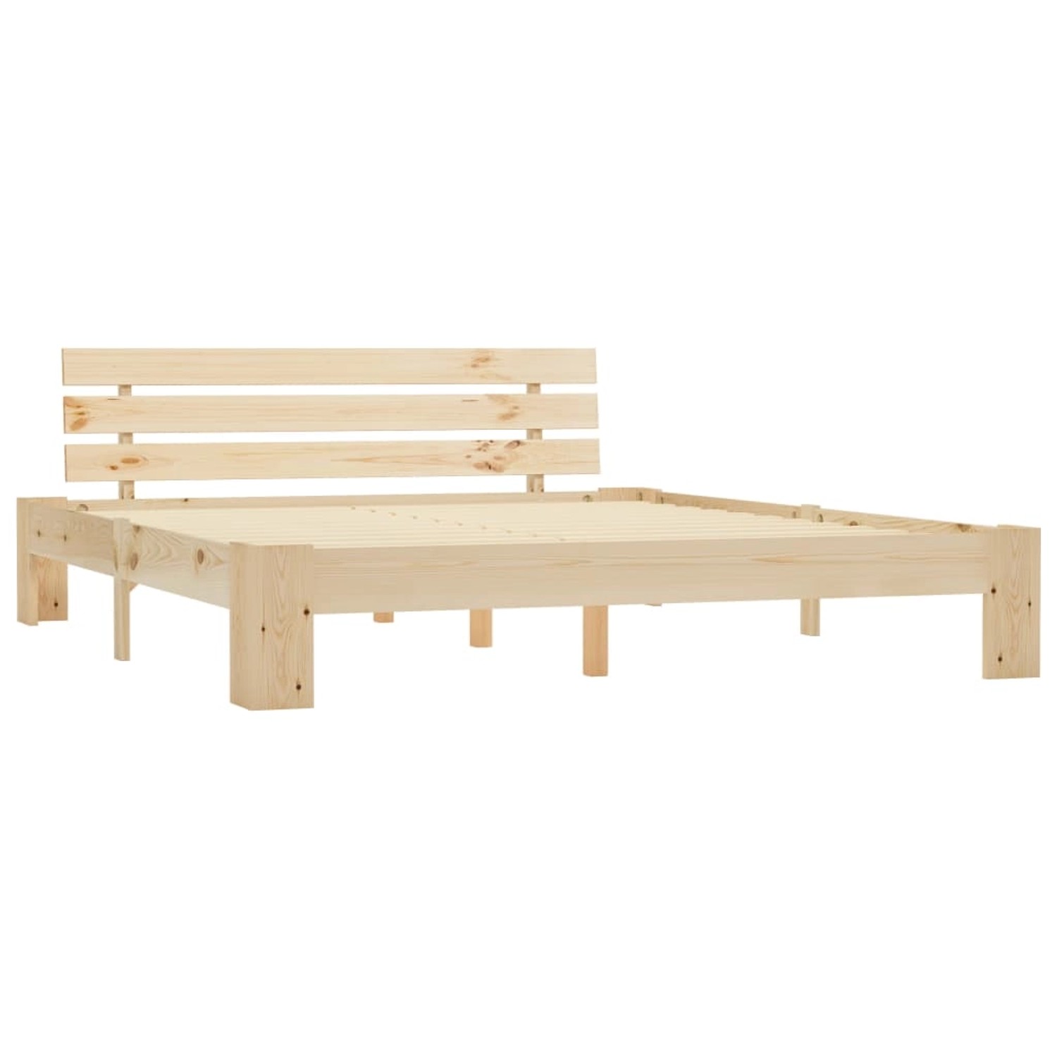 vidaXL Massivholzbett Kiefer 160x200 cm617171 von VIDAXL