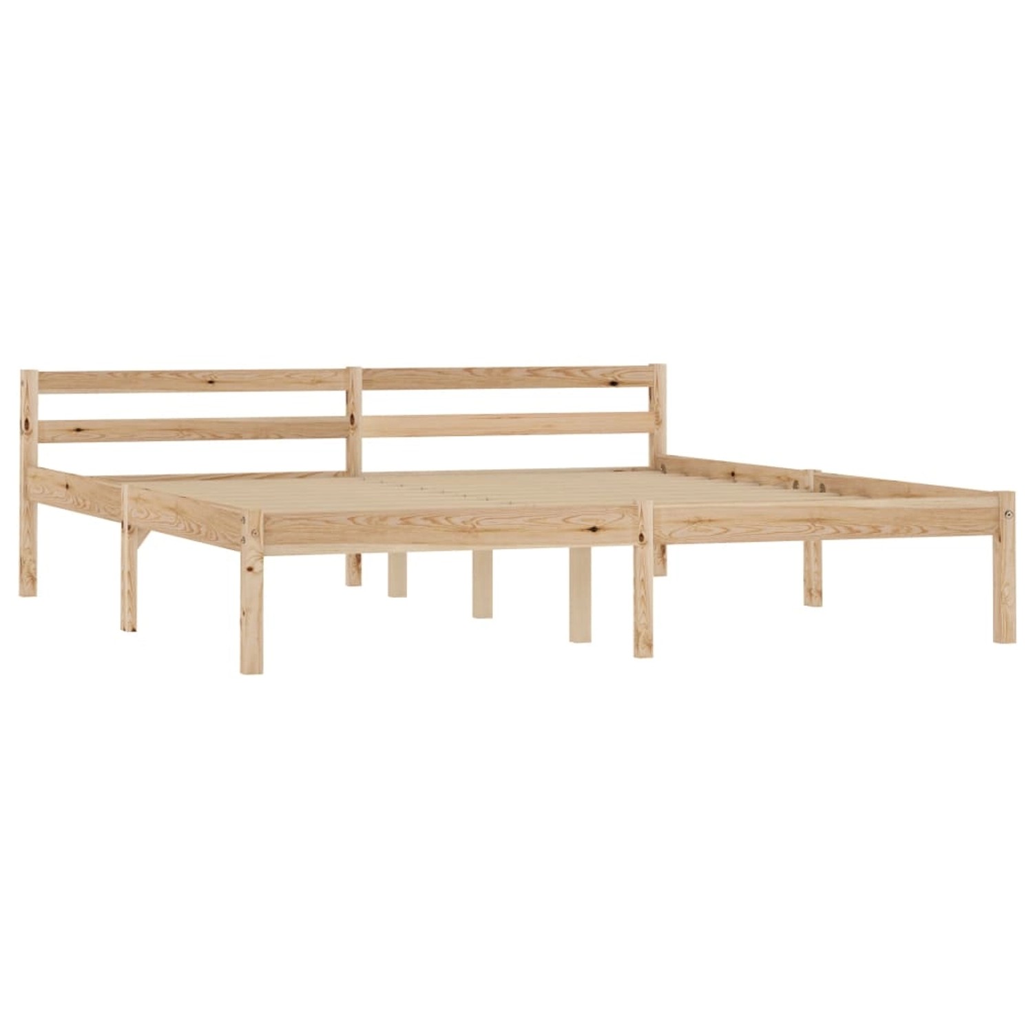 vidaXL Massivholzbett Kiefer 180x200 cm617201 von VIDAXL