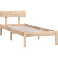 Massivholzbett Kiefer 90x200 cm Vidaxl Massivholzbett Kiefer 90x200 cm Vidaxl von VIDAXL