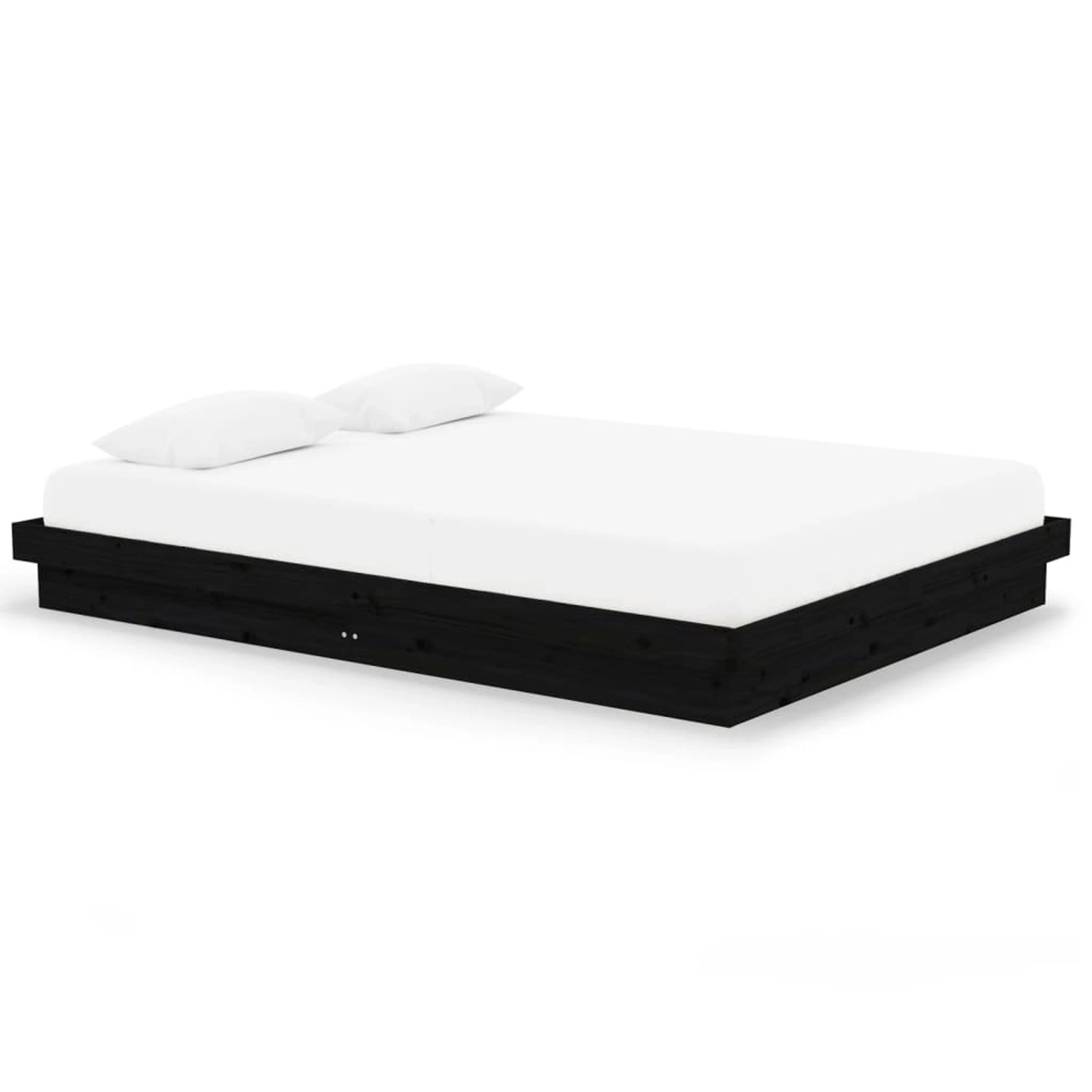 vidaXL Massivholzbett Schwarz 150x200 cm 5FT King1279468 vidaXL Massivholzbett Schwarz 150x200 cm 5FT King1279468 von VIDAXL