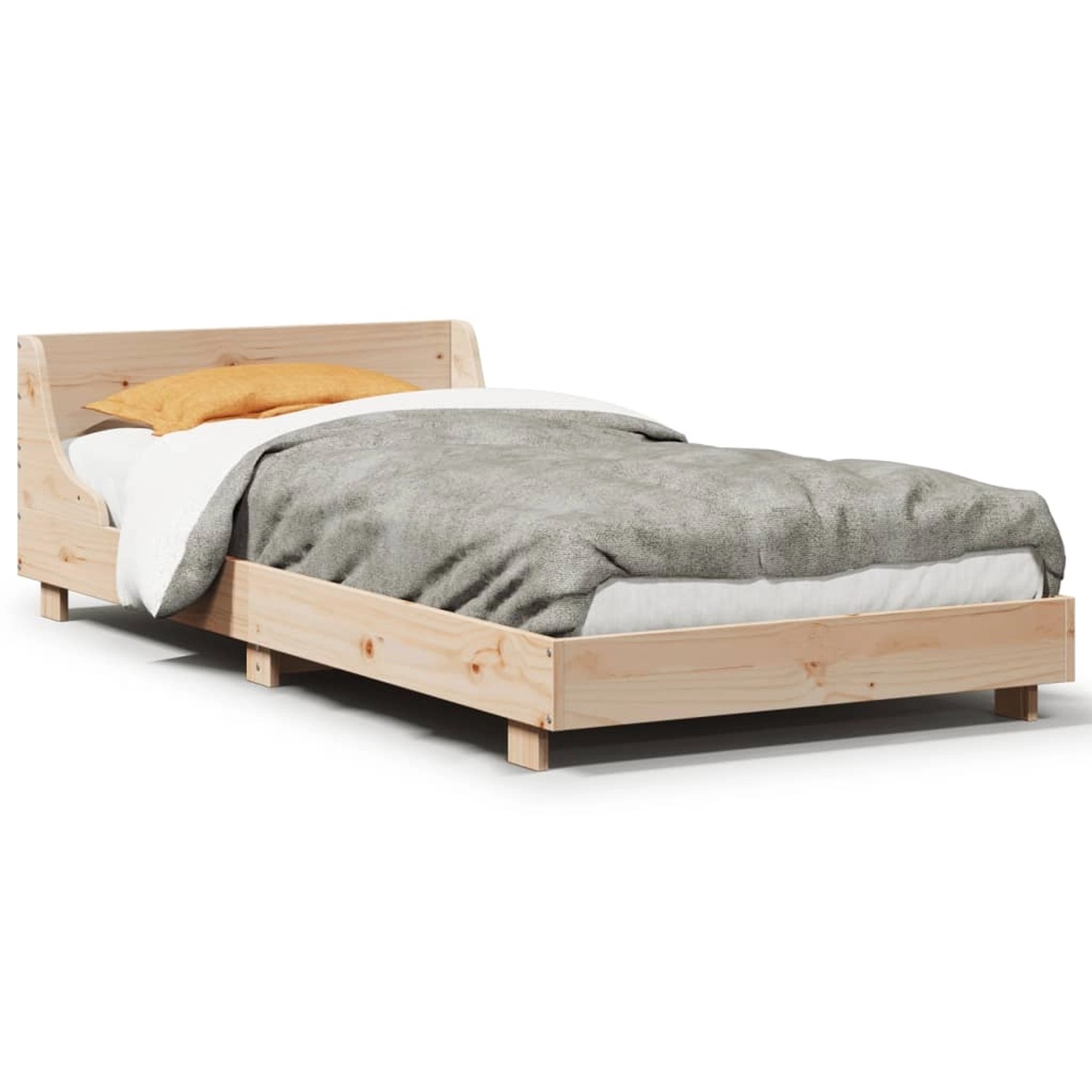 vidaXL Massivholzbett ohne Matratze 75x190 cm Kiefernholz2105963 vidaXL Massivholzbett ohne Matratze 75x190 cm Kiefernholz2105963 von VIDAXL