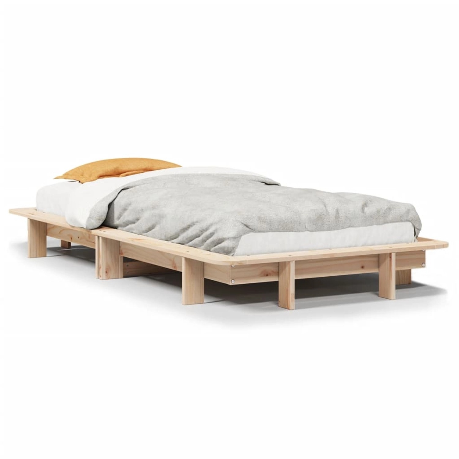 vidaXL Massivholzbett ohne Matratze 75x190 cm Kiefernholz2106525 vidaXL Massivholzbett ohne Matratze 75x190 cm Kiefernholz2106525 von VIDAXL