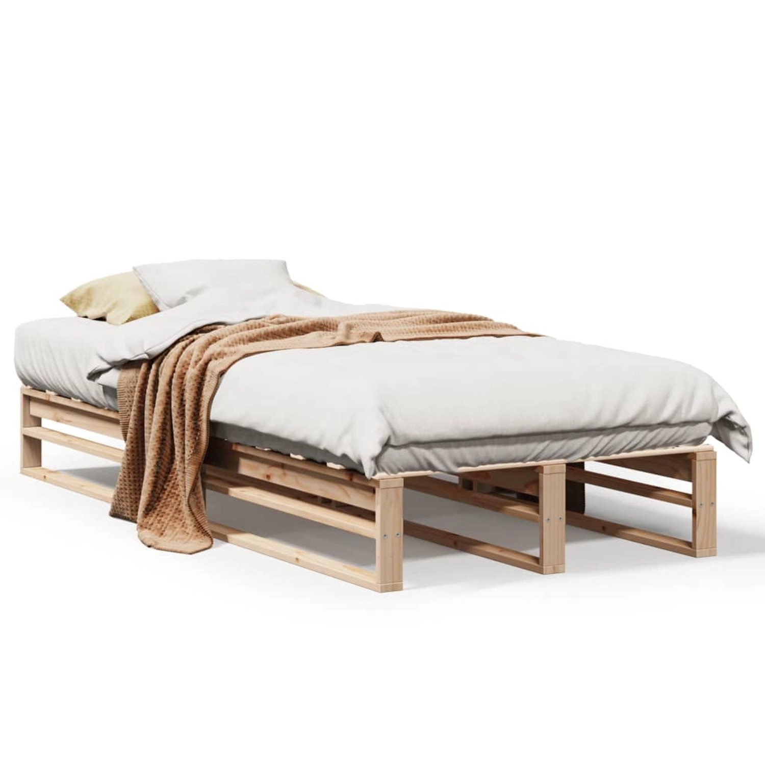 vidaXL Massivholzbett ohne Matratze 90x190 cm Kiefernholz2102484 vidaXL Massivholzbett ohne Matratze 90x190 cm Kiefernholz2102484 von VIDAXL