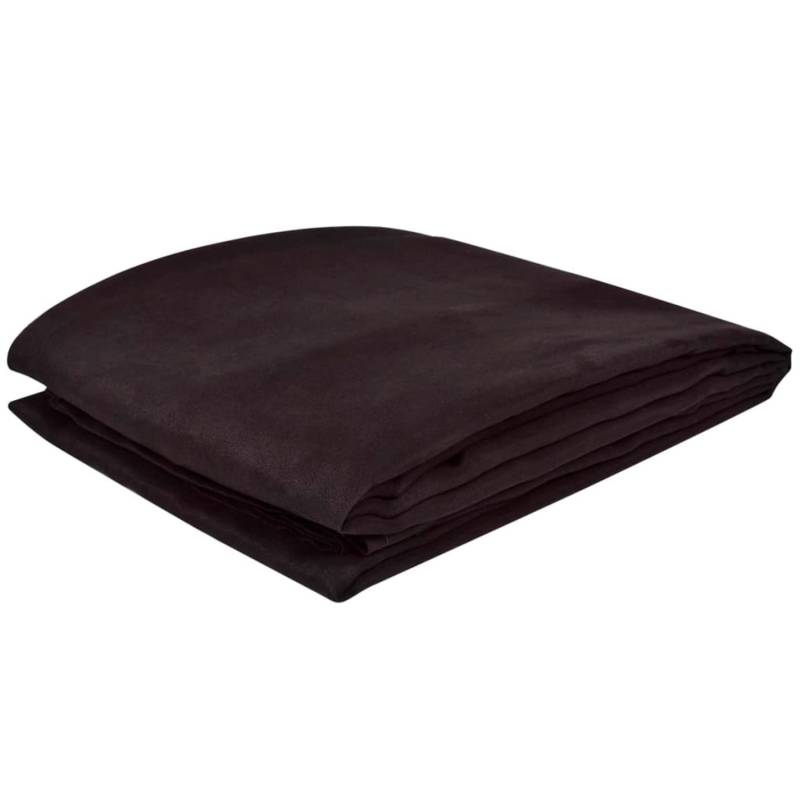 vidaXL Micro-Suede Sofaüberwurf Tagesdecke Braun 140 x 210 cm von VIDAXL