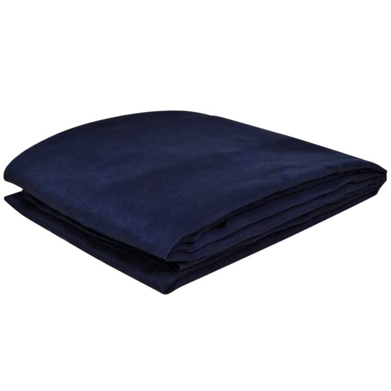 vidaXL Micro-Suede Sofaüberwurf Tagesdecke Marineblau 210 x 280 cm vidaXL Micro-Suede Sofaüberwurf Tagesdecke Marineblau 210 x 280 cm von VIDAXL