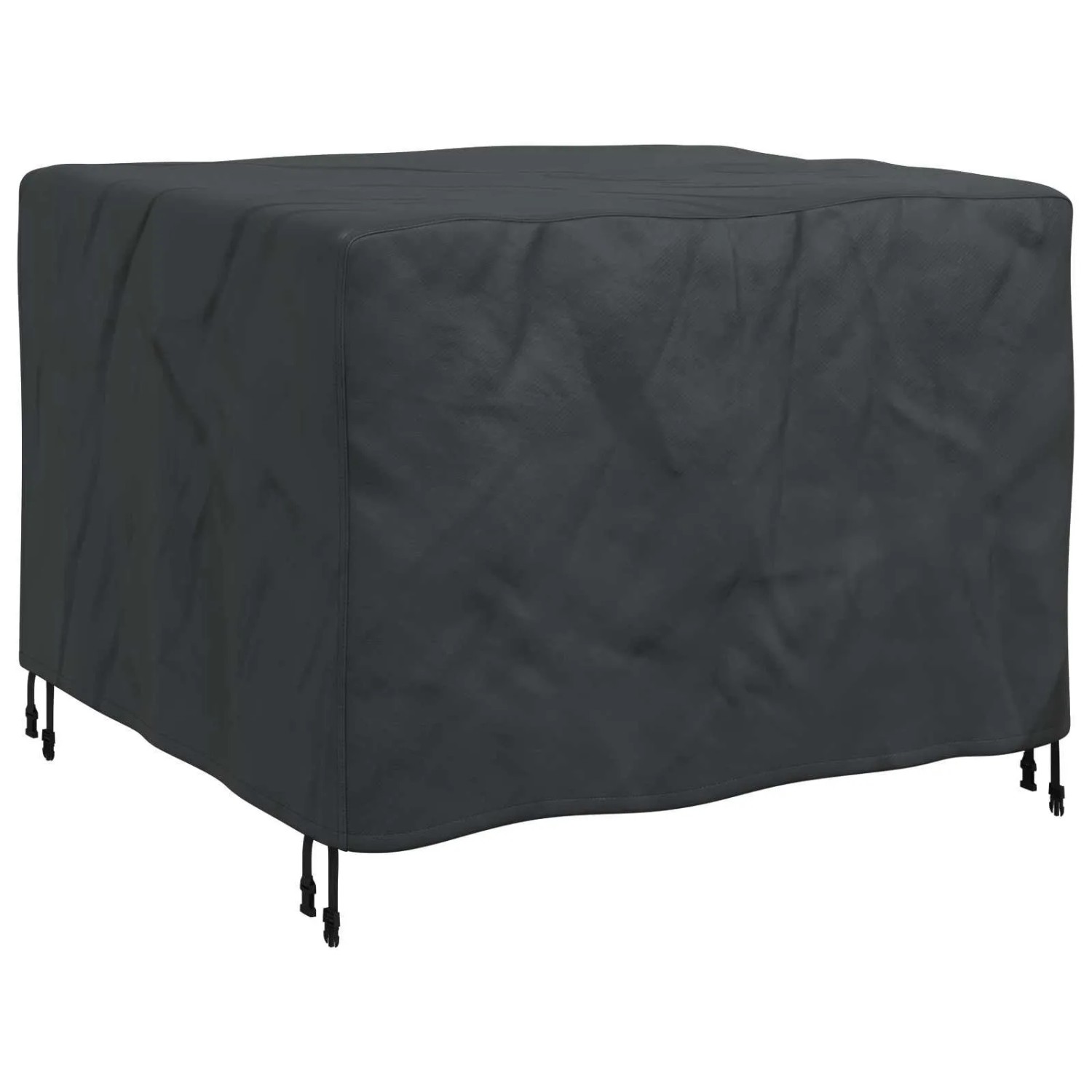 vidaXL Möbelbezug Uni Schwarz 113 x 113 x 73 cm 600D 4105710 vidaXL Möbelbezug Uni Schwarz 113 x 113 x 73 cm 600D 4105710 von VIDAXL
