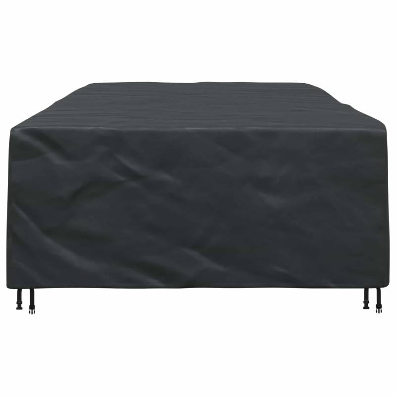 vidaXL Möbelbezug Uni Schwarz 315 x 180 x 74 cm 210D 4105864 von VIDAXL