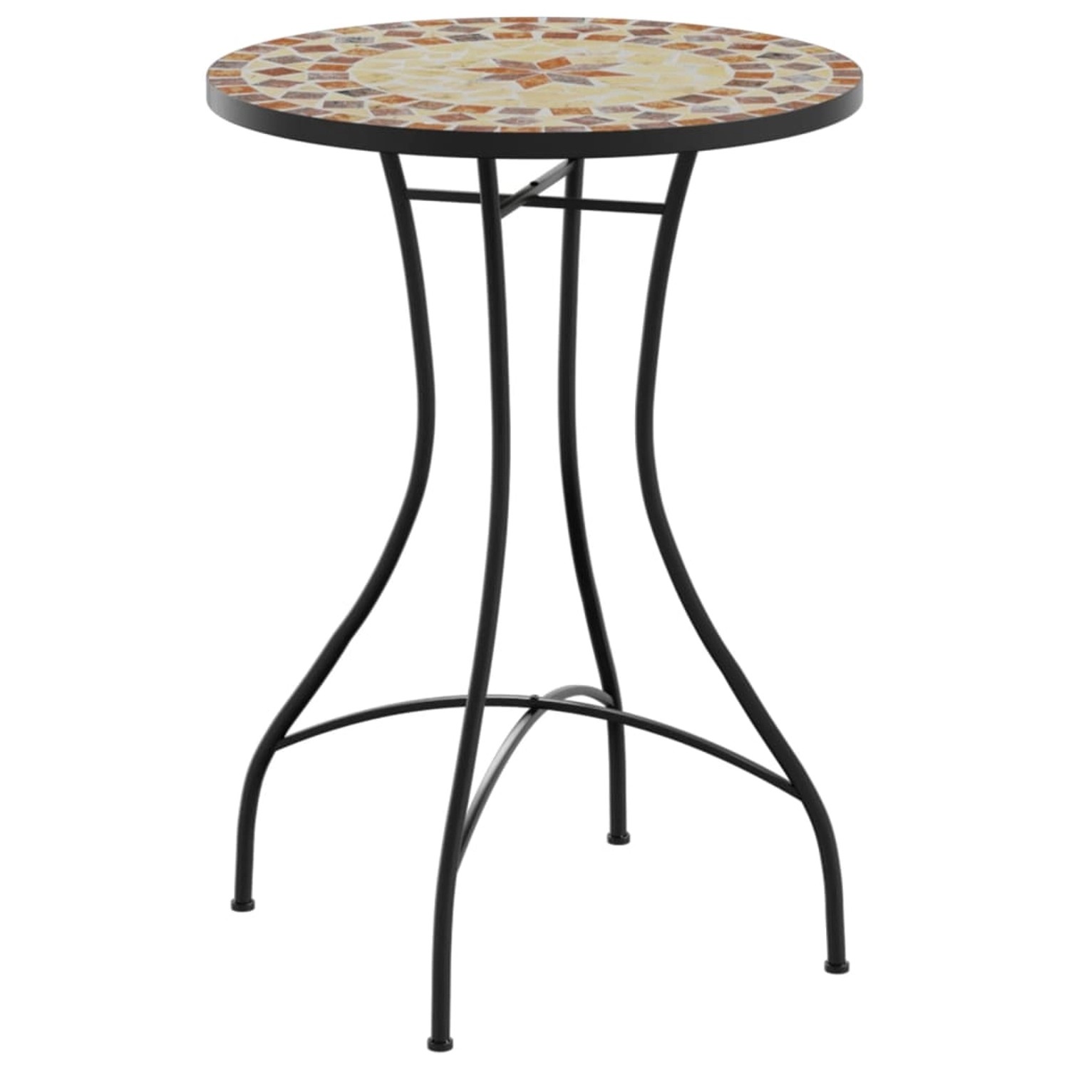vidaXL Mosaik-Bistrotisch Terrakottarot und Weiß Ø50x70 cm Keramik 4003402 vidaXL Mosaik-Bistrotisch Terrakottarot und Weiß Ø50x70 cm Keramik 4003402 von VIDAXL