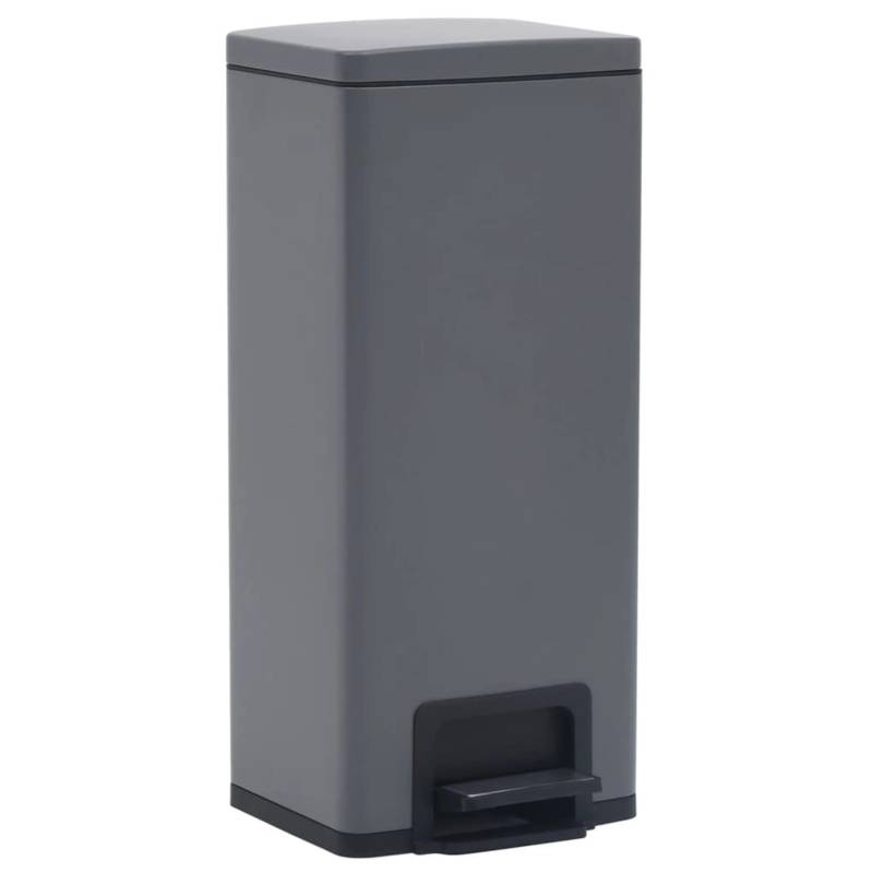 vidaXL Mülleimer mit Pedal Anti-füngerabdruck 30 L Grau Edelstahl 599087 vidaXL Mülleimer mit Pedal Anti-füngerabdruck 30 L Grau Edelstahl 599087 von VIDAXL