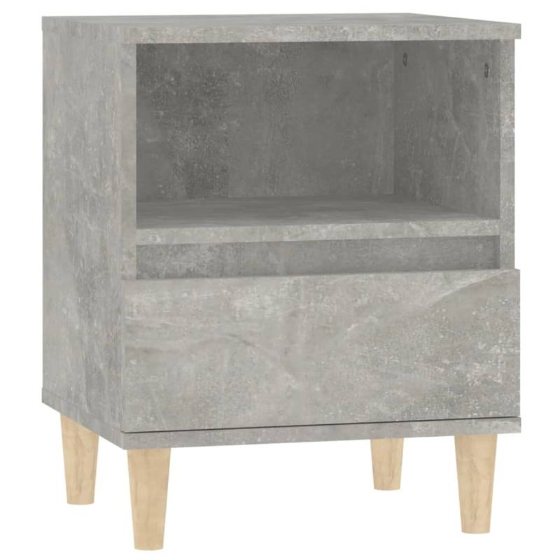 vidaXL Nachttisch Betongrau 40x35x50 cm Modell 3 von VIDAXL