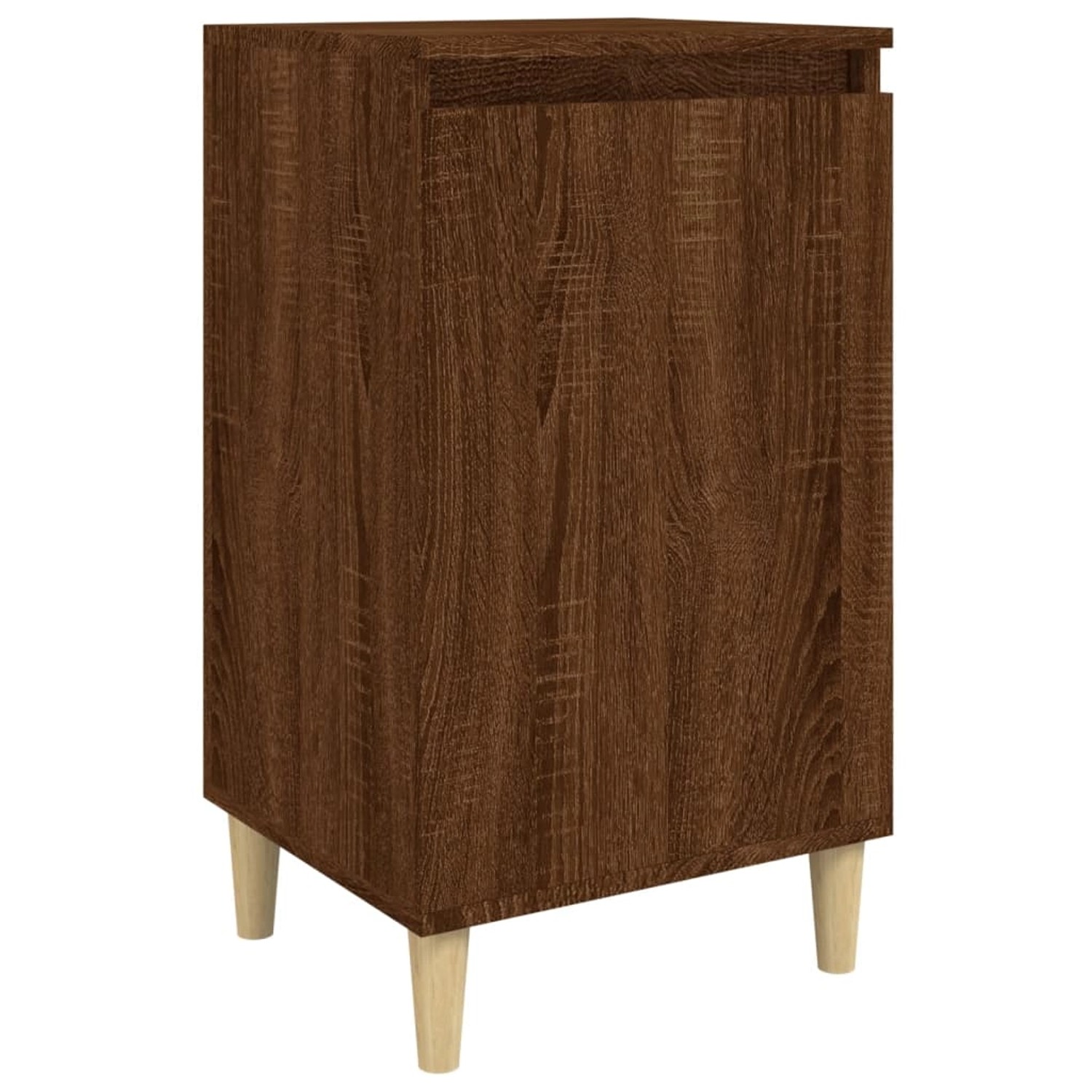 vidaXL Nachttisch Braun Eichen-Optik 40x35x70 cm Holzwerkstoff Modell 4 von VIDAXL