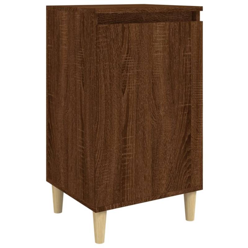 vidaXL Nachttisch Braun Eichen-Optik 40x35x70 cm Holzwerkstoff Modell 4 von VIDAXL