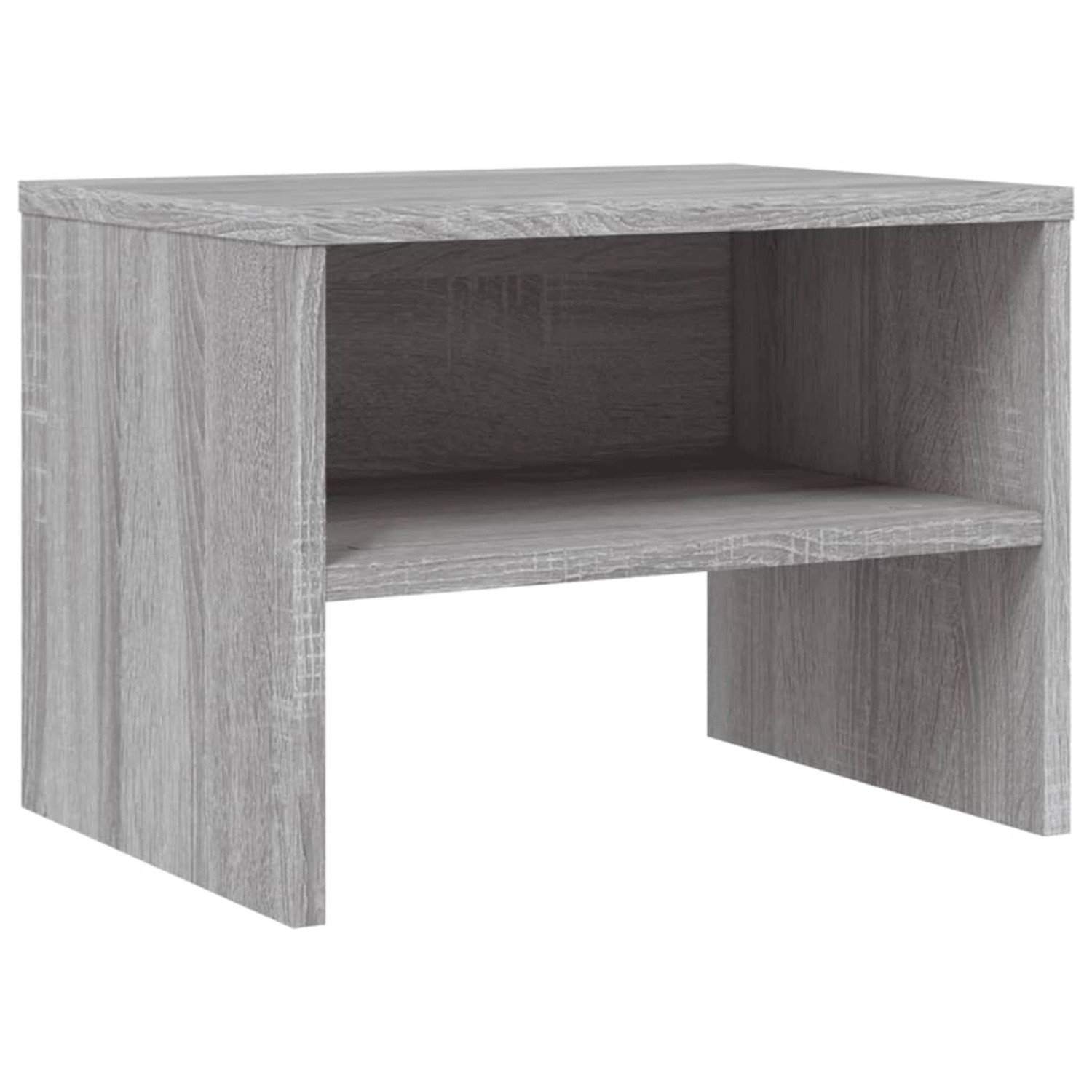 vidaXL Nachttisch Grau Sonoma 40x30x30 cm Holzwerkstoff vidaXL Nachttisch Grau Sonoma 40x30x30 cm Holzwerkstoff von VIDAXL