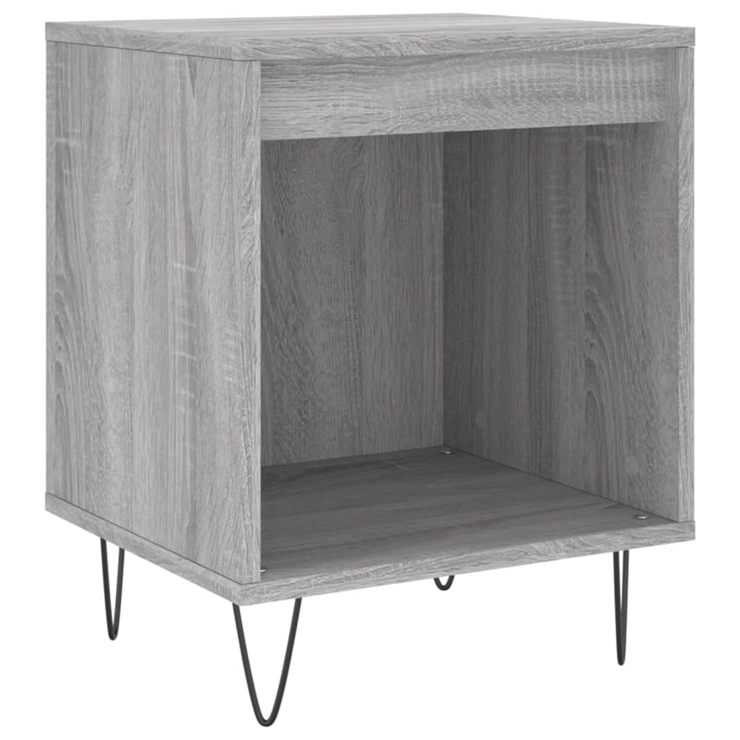 vidaXL Nachttisch Grau Sonoma 40x35x50 cm Holzwerkstoff Modell 2 vidaXL Nachttisch Grau Sonoma 40x35x50 cm Holzwerkstoff Modell 2 von VIDAXL