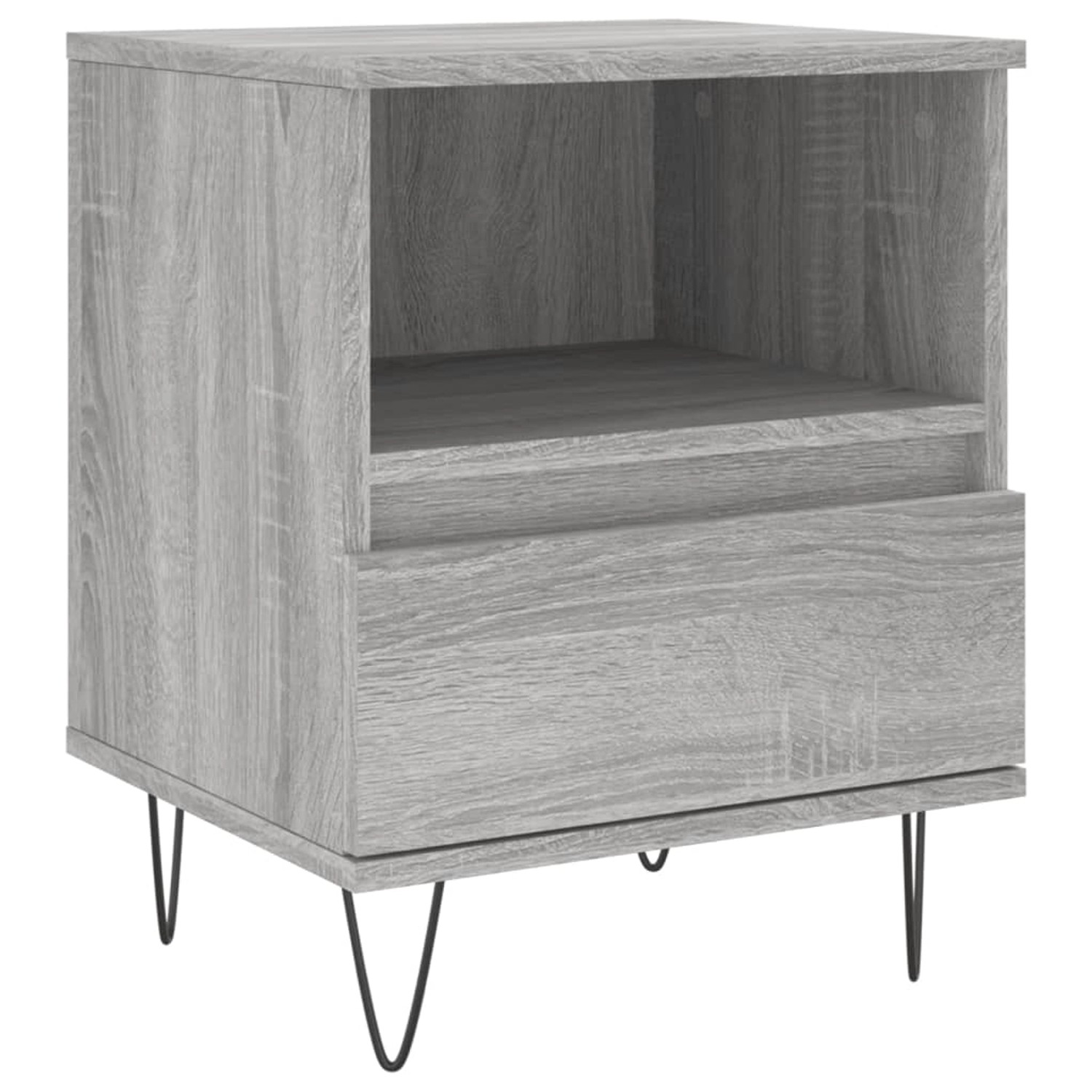 vidaXL Nachttisch Grau Sonoma 40x35x50 cm Holzwerkstoff Modell 8 vidaXL Nachttisch Grau Sonoma 40x35x50 cm Holzwerkstoff Modell 8 von VIDAXL