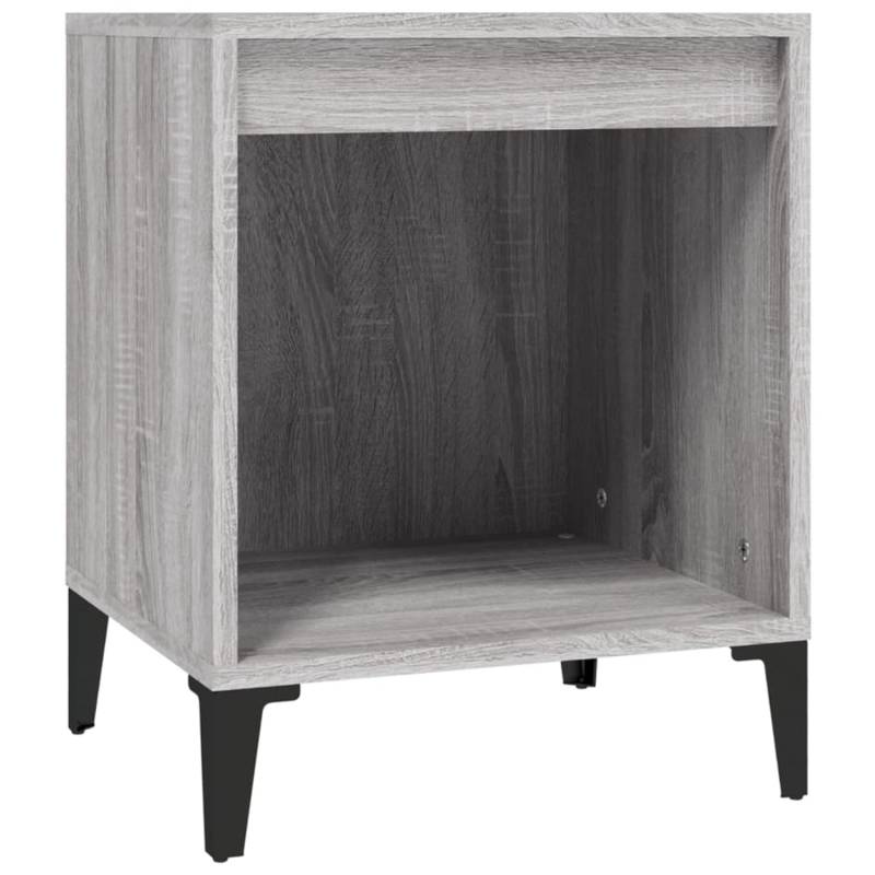 vidaXL Nachttisch Grau Sonoma 40x35x50 cm Modell 1 von VIDAXL