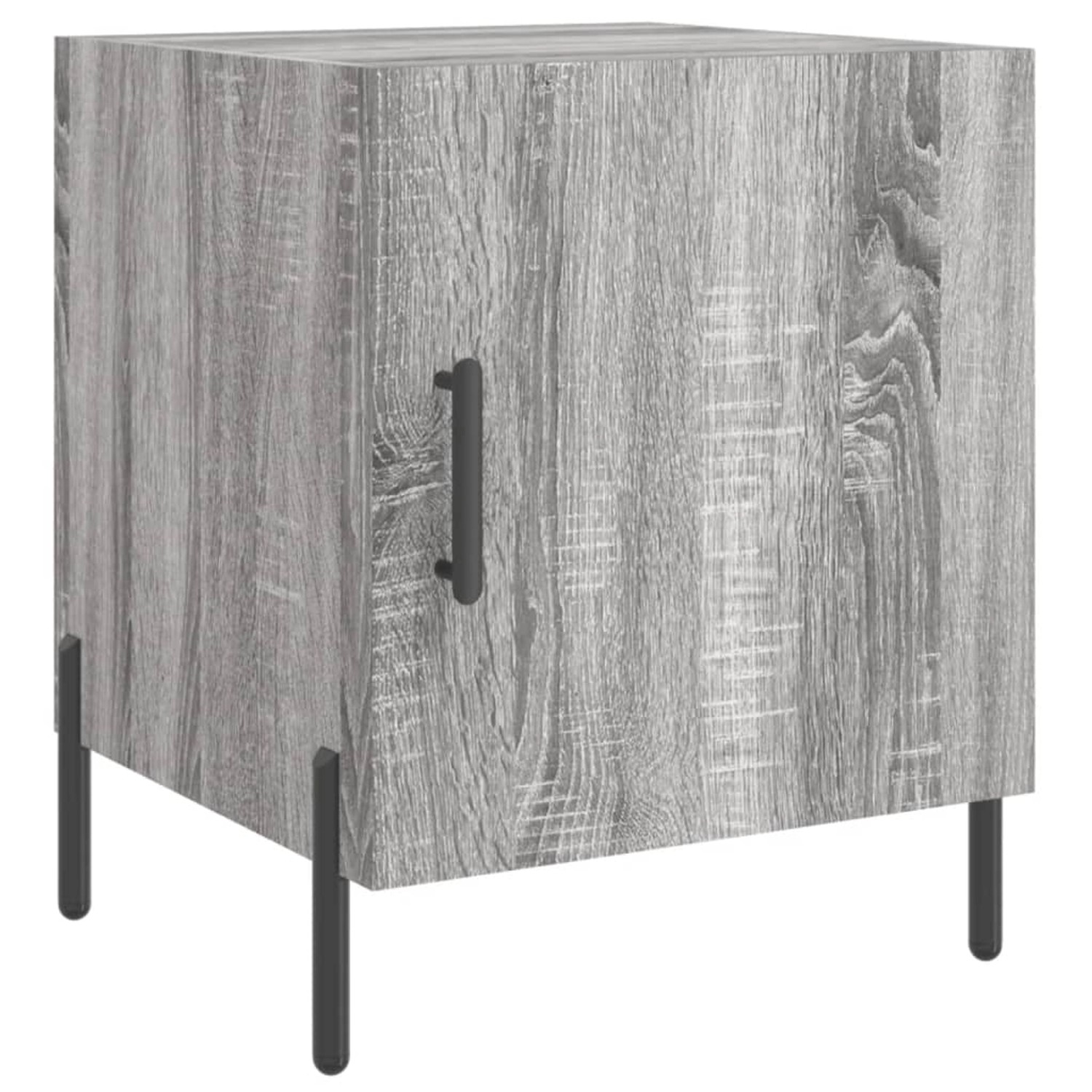 vidaXL Nachttisch Grau Sonoma 40x40x50 cm Holzwerkstoff Modell 3 vidaXL Nachttisch Grau Sonoma 40x40x50 cm Holzwerkstoff Modell 3 von VIDAXL