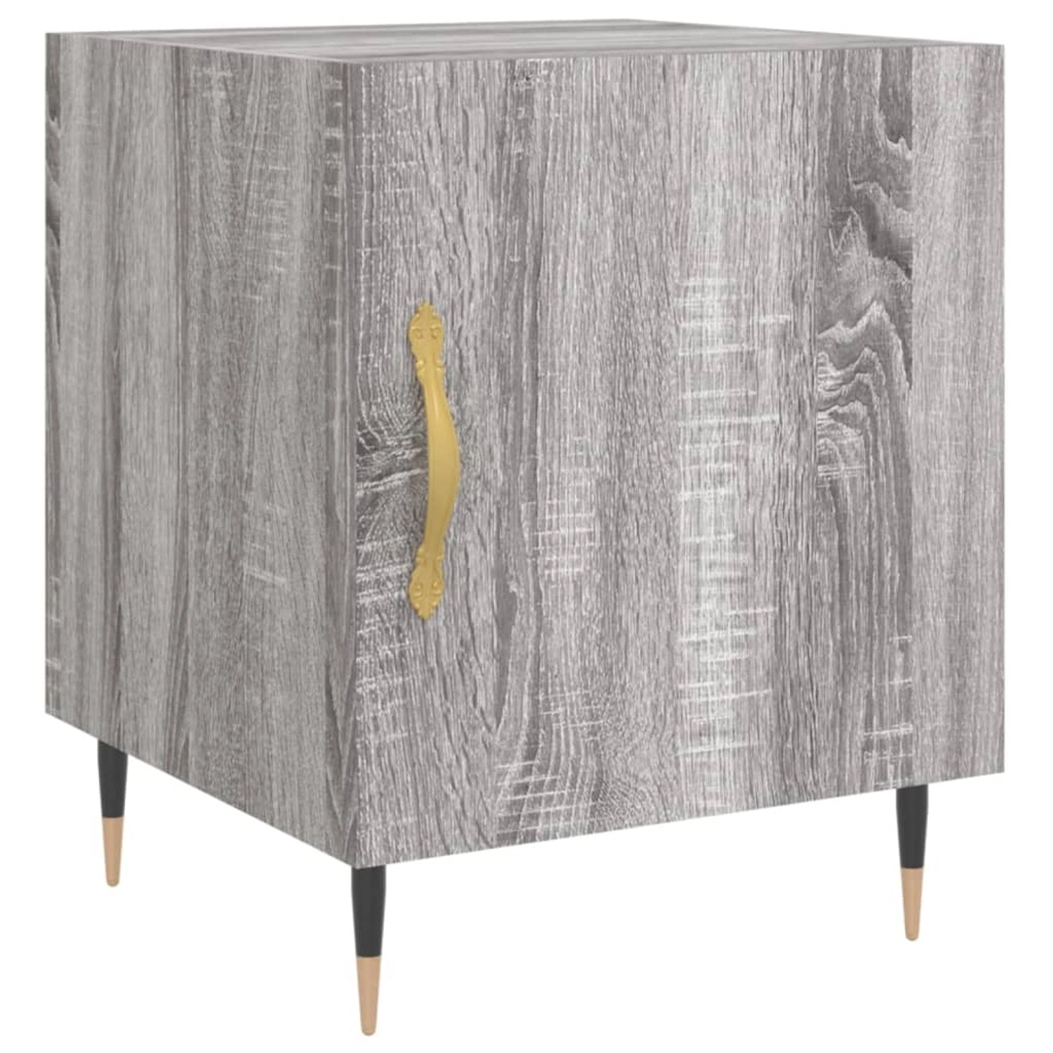 vidaXL Nachttisch Grau Sonoma 40x40x50 cm Holzwerkstoff Modell 7 vidaXL Nachttisch Grau Sonoma 40x40x50 cm Holzwerkstoff Modell 7 von VIDAXL