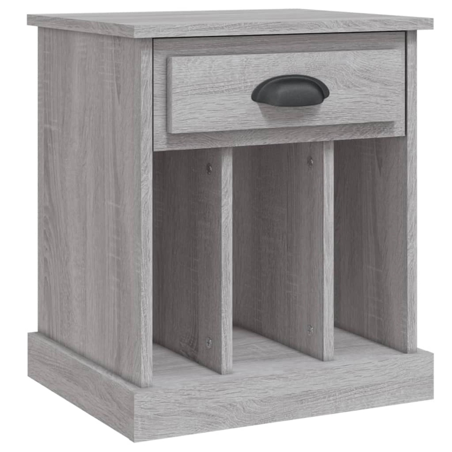 vidaXL Nachttisch Grau Sonoma 43x36x50 cm vidaXL Nachttisch Grau Sonoma 43x36x50 cm von VIDAXL