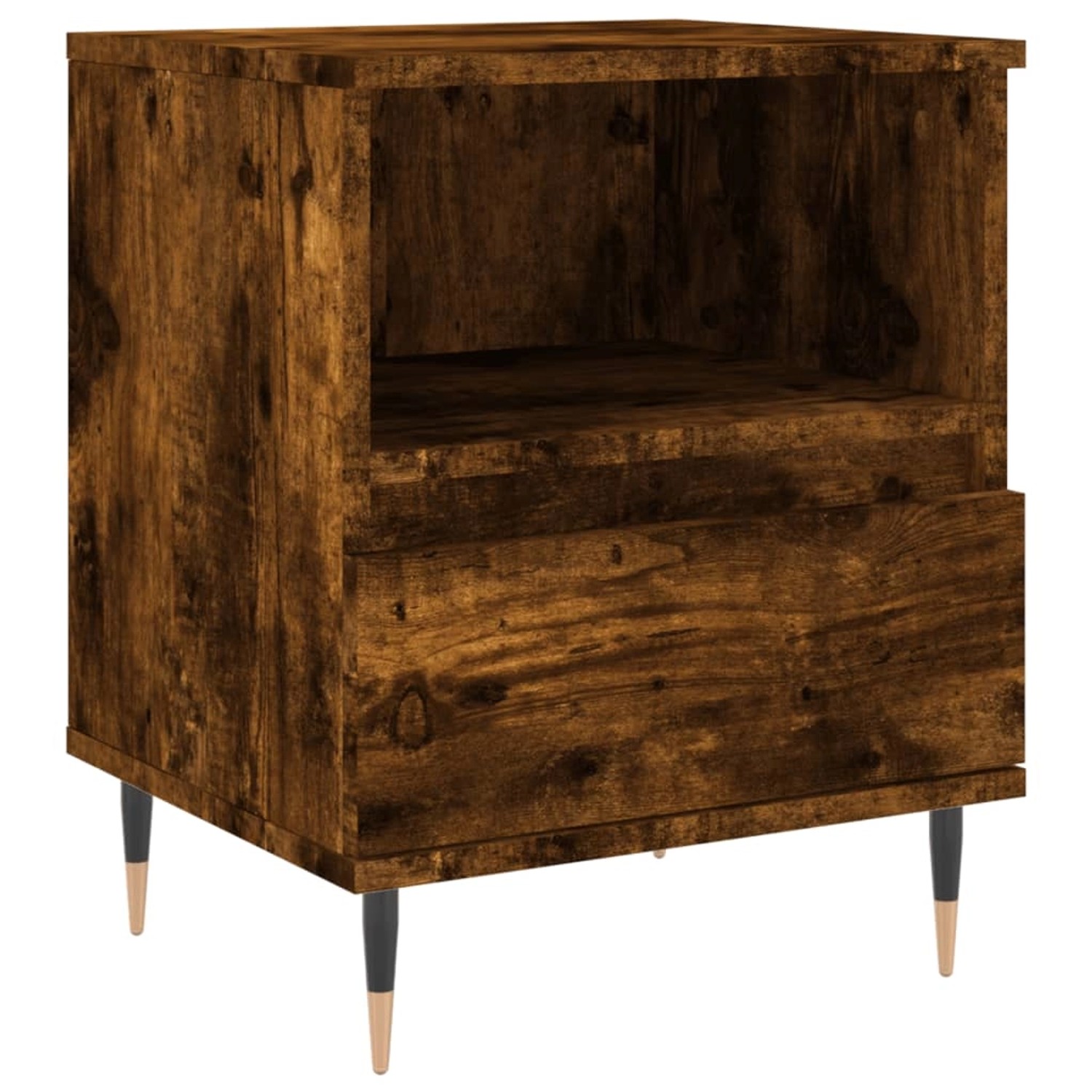 vidaXL Nachttisch Räuchereiche 40x35x50 cm Holzwerkstoff Modell 9 vidaXL Nachttisch Räuchereiche 40x35x50 cm Holzwerkstoff Modell 9 von VIDAXL