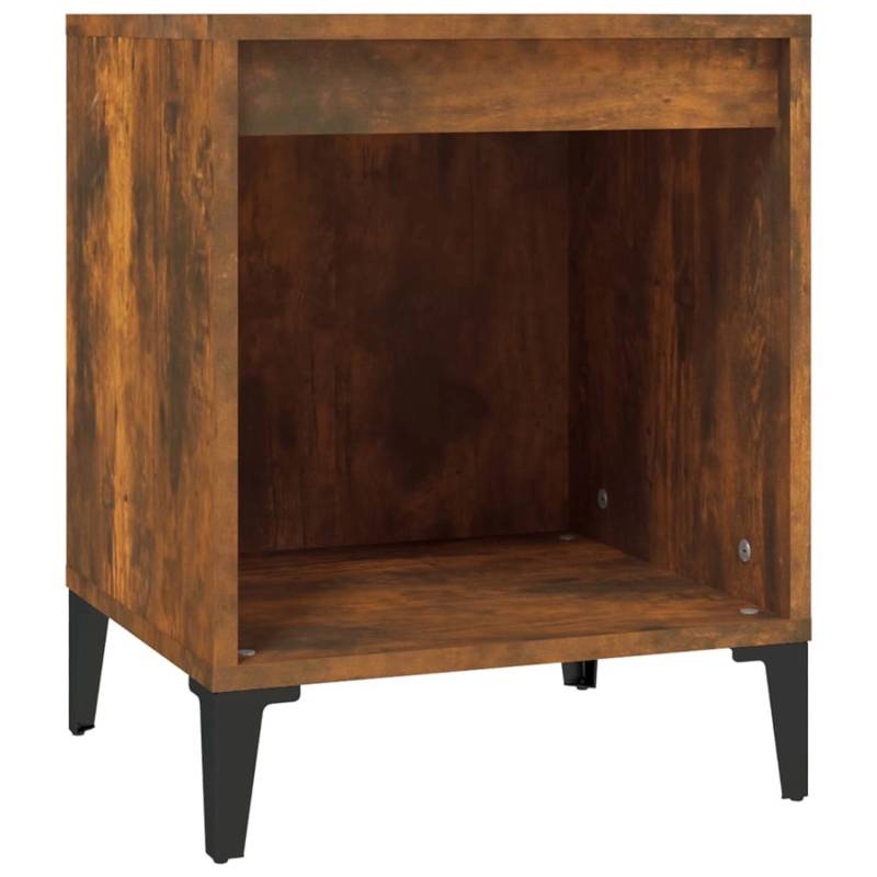 vidaXL Nachttisch Räuchereiche 40x35x50 cm Modell 1 von VIDAXL