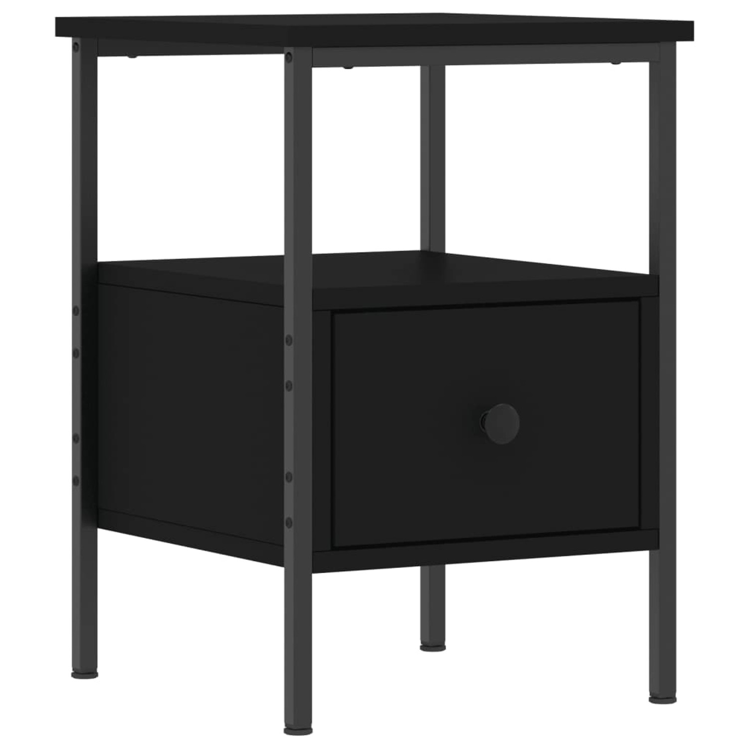 vidaXL Nachttisch Schwarz 34x36x50 cm Holzwerkstoff vidaXL Nachttisch Schwarz 34x36x50 cm Holzwerkstoff von VIDAXL