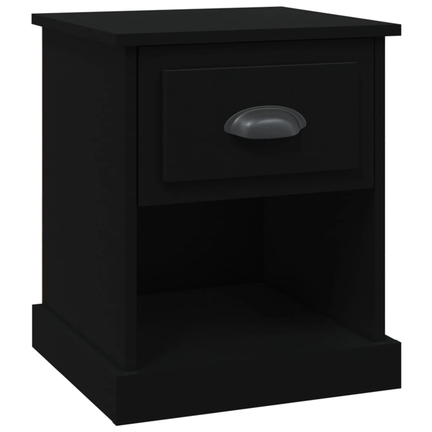 vidaXL Nachttisch Schwarz 39x39x47,5 cm Holzwerkstoff vidaXL Nachttisch Schwarz 39x39x47,5 cm Holzwerkstoff von VIDAXL