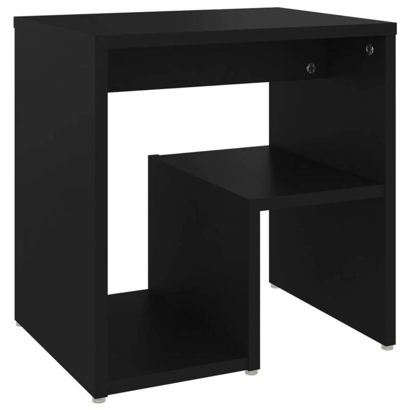 vidaXL Nachttisch Schwarz 40x30x40 cm Holzwerkstoff Modell 1 von VIDAXL