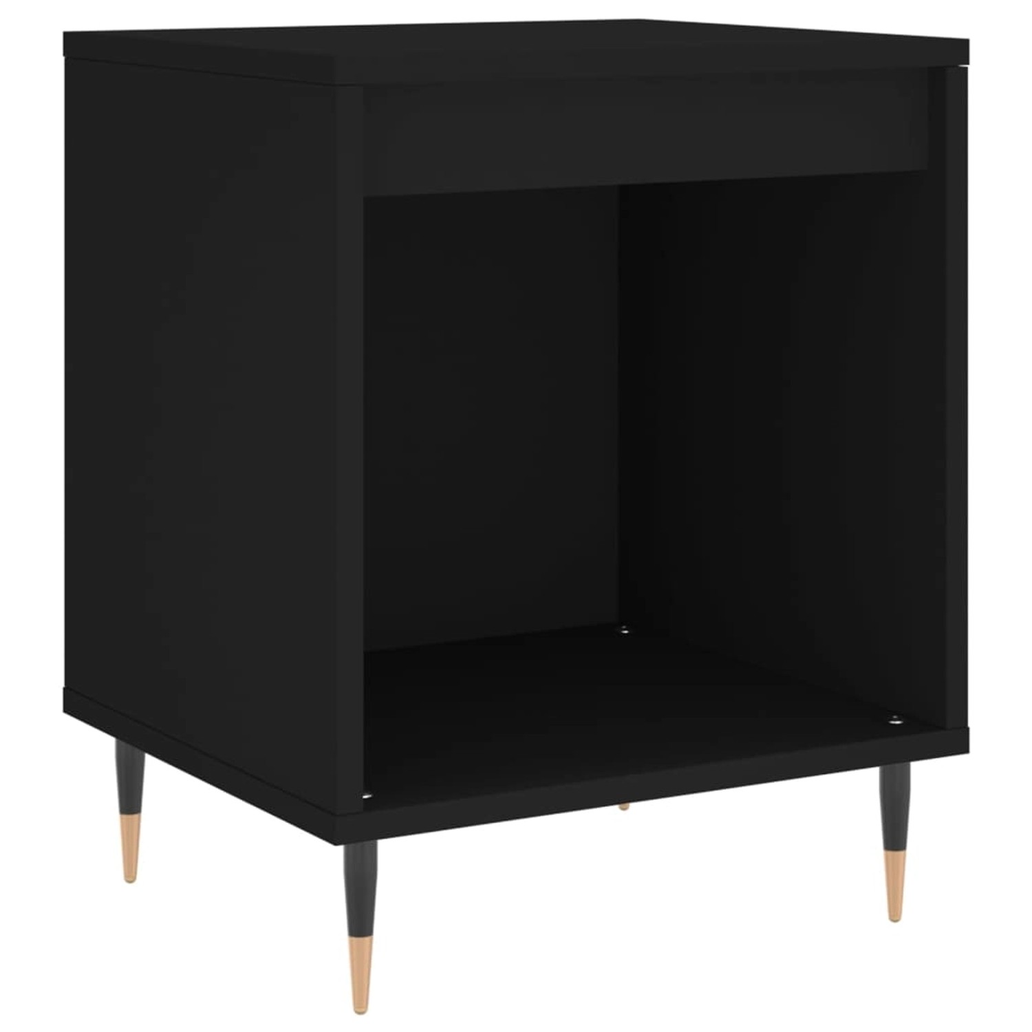 vidaXL Nachttisch Schwarz 40x35x50 cm Holzwerkstoff Modell 3 vidaXL Nachttisch Schwarz 40x35x50 cm Holzwerkstoff Modell 3 von VIDAXL