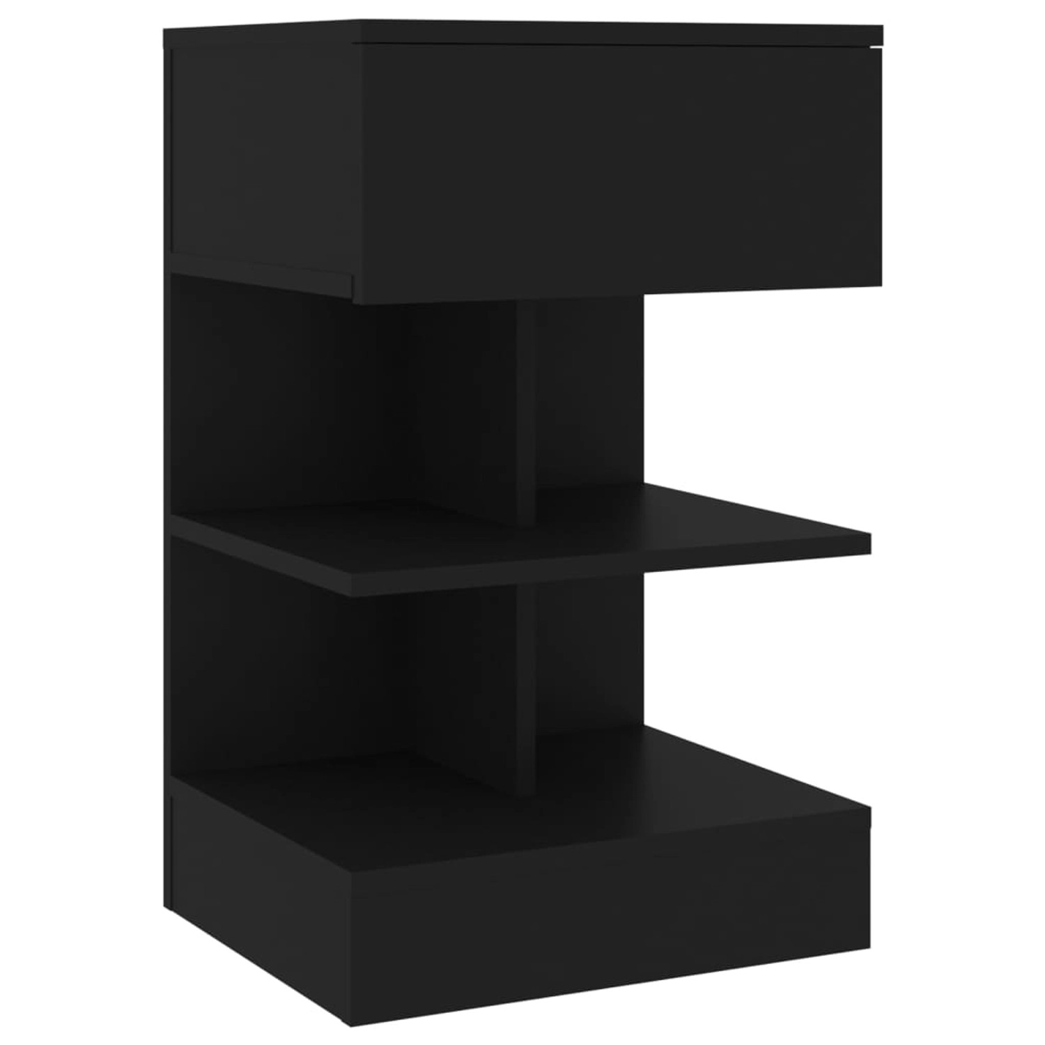 vidaXL Nachttisch Schwarz 40x35x65 cm Holzwerkstoff vidaXL Nachttisch Schwarz 40x35x65 cm Holzwerkstoff von VIDAXL