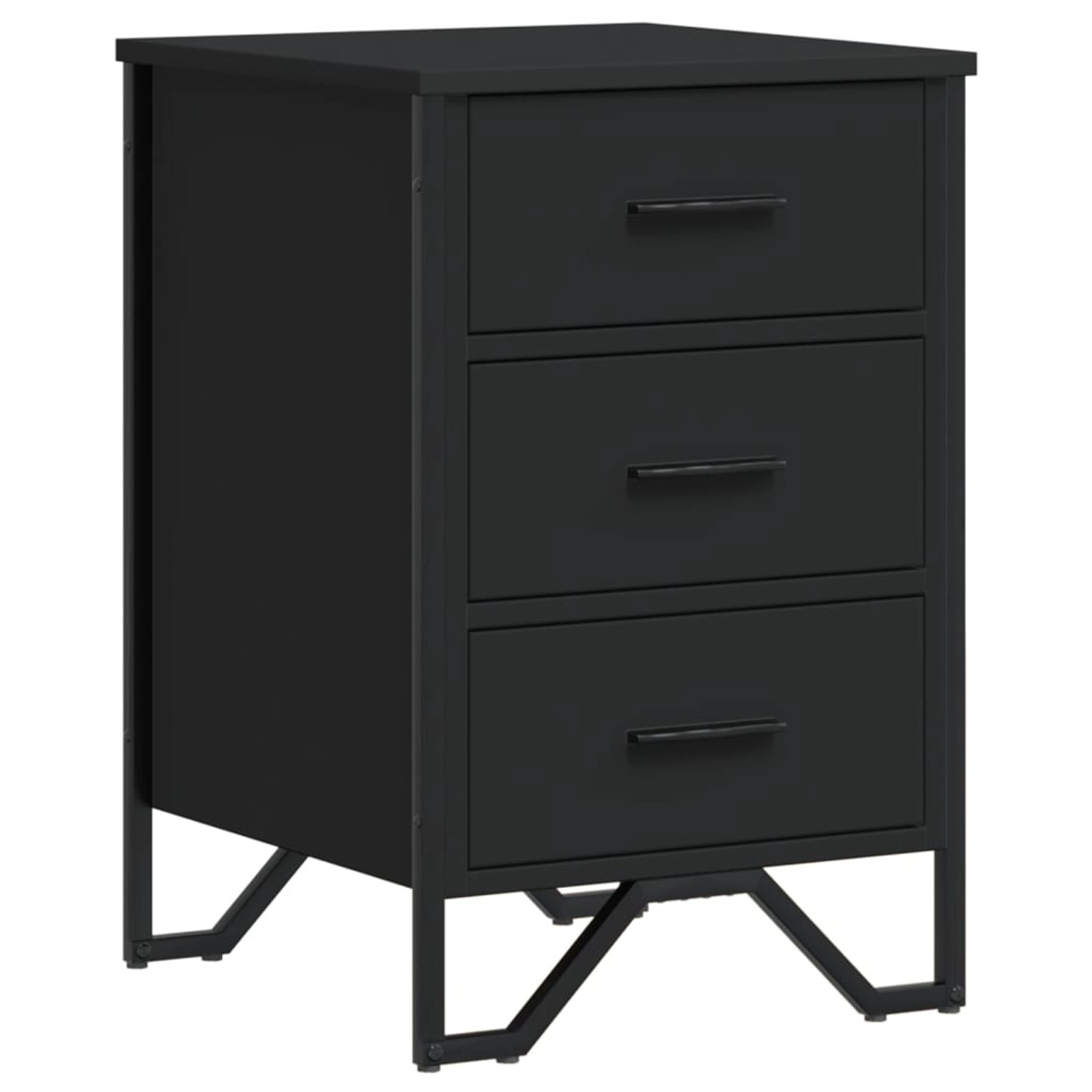 vidaXL Nachttisch Schwarz 40x41x60 cm Holzwerkstoff vidaXL Nachttisch Schwarz 40x41x60 cm Holzwerkstoff von VIDAXL