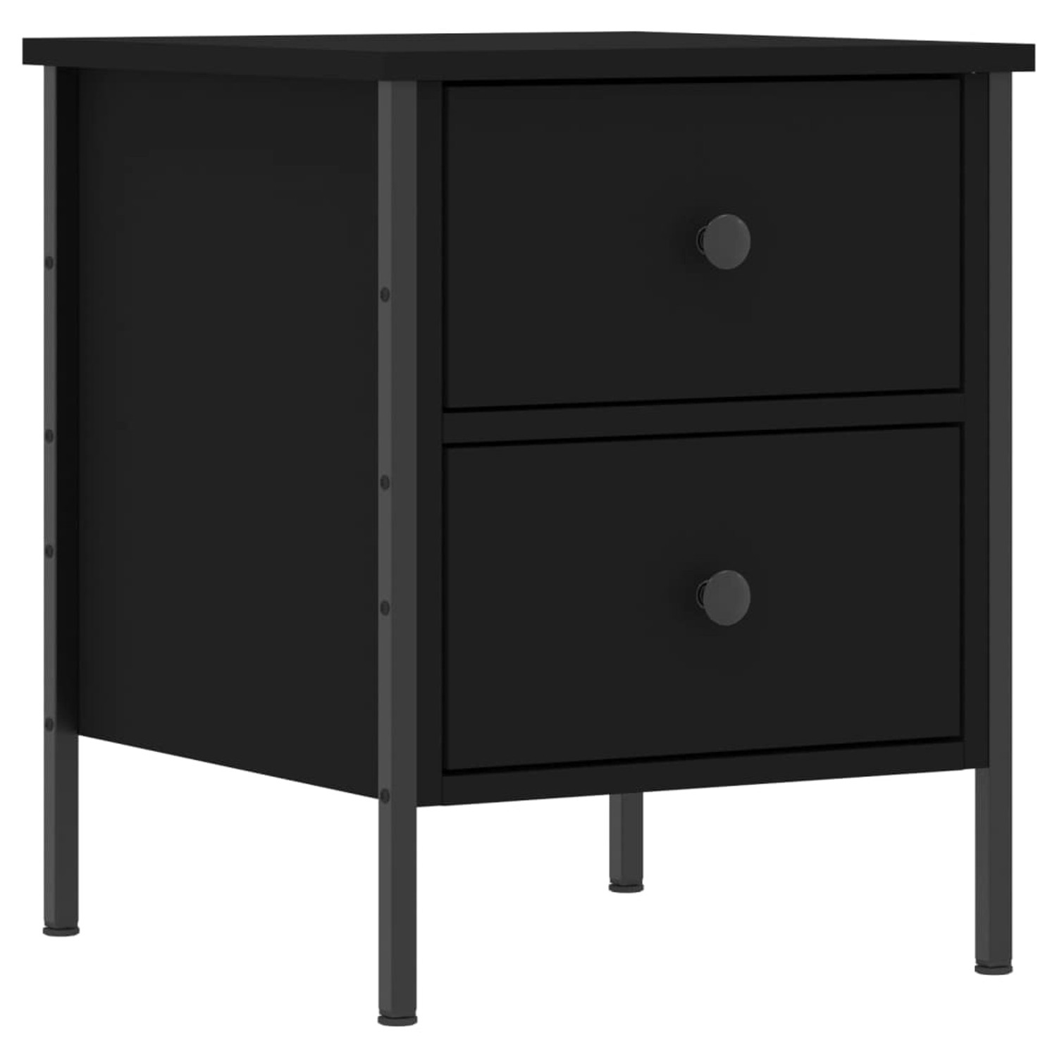 vidaXL Nachttisch Schwarz 40x42x50 cm Holzwerkstoff Modell 1 vidaXL Nachttisch Schwarz 40x42x50 cm Holzwerkstoff Modell 1 von VIDAXL