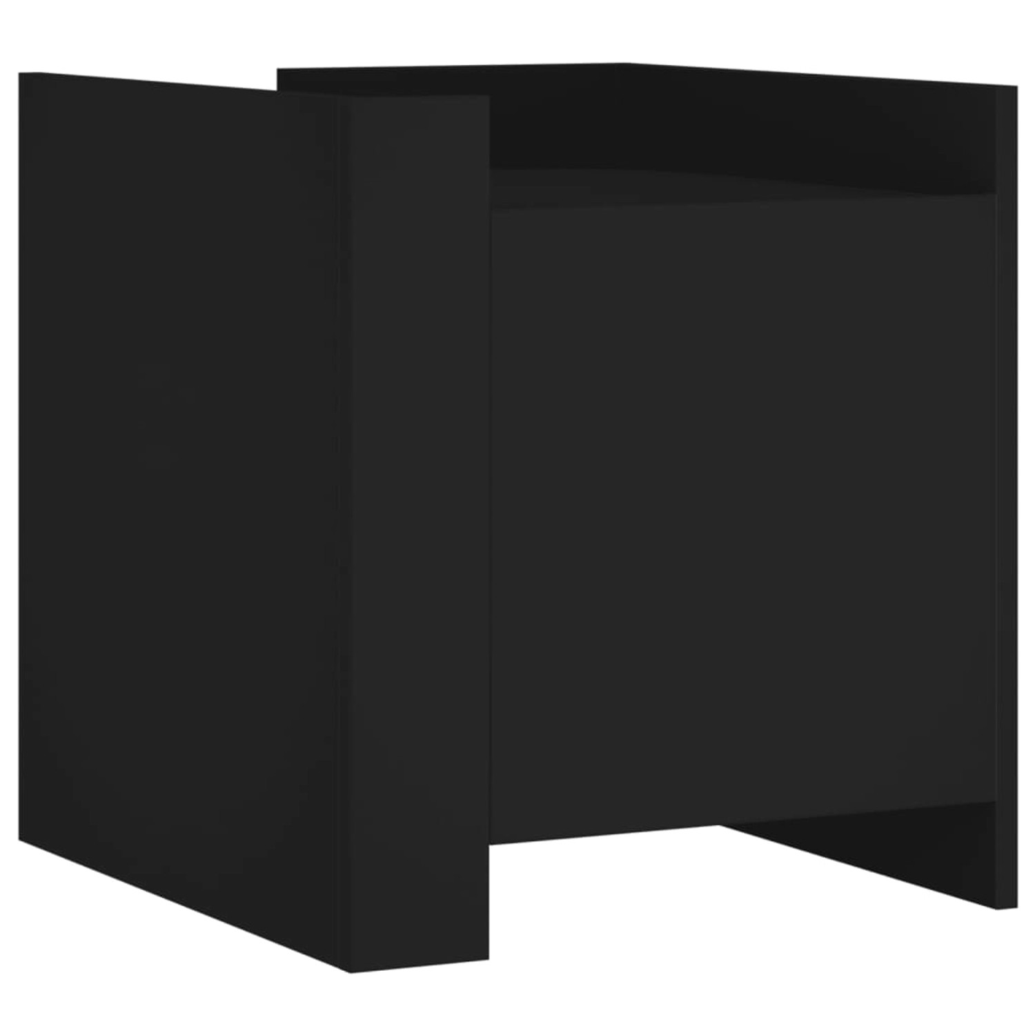 vidaXL Nachttisch Schwarz 45x50x50 cm Holzwerkstoff Modell 1 vidaXL Nachttisch Schwarz 45x50x50 cm Holzwerkstoff Modell 1 von VIDAXL