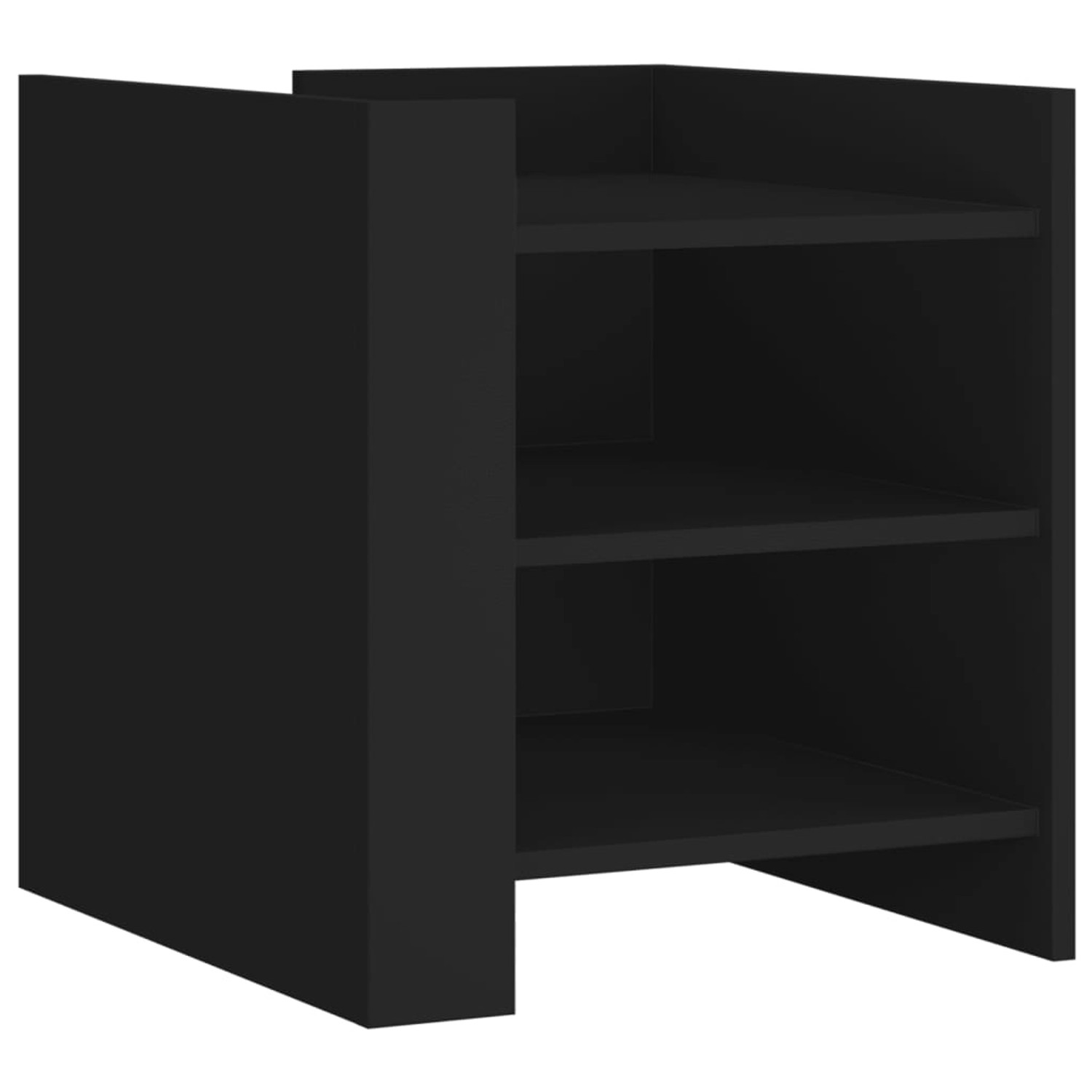 vidaXL Nachttisch Schwarz 45x50x50 cm Holzwerkstoff Modell 2 vidaXL Nachttisch Schwarz 45x50x50 cm Holzwerkstoff Modell 2 von VIDAXL