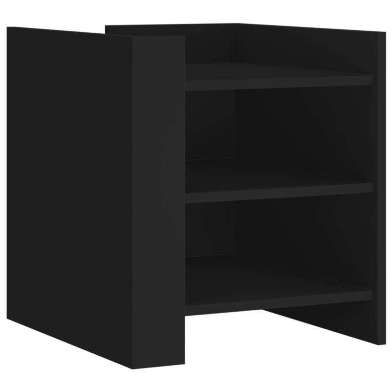 vidaXL Nachttisch Schwarz 45x50x50 cm Holzwerkstoff Modell 2 vidaXL Nachttisch Schwarz 45x50x50 cm Holzwerkstoff Modell 2 von VIDAXL