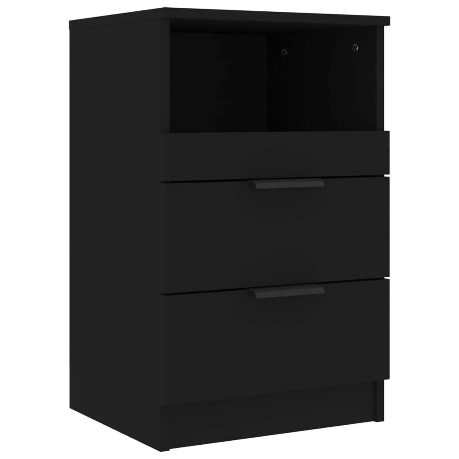 vidaXL Nachttisch Schwarz Holzwerkstoff Modell 5 vidaXL Nachttisch Schwarz Holzwerkstoff Modell 5 von VIDAXL