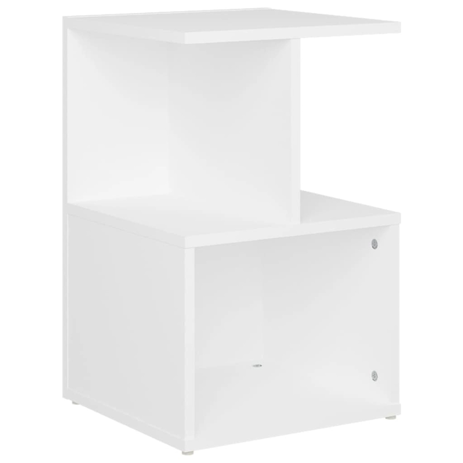 vidaXL Nachttisch Weiß 35x35x55 cm Holzwerkstoff von VIDAXL