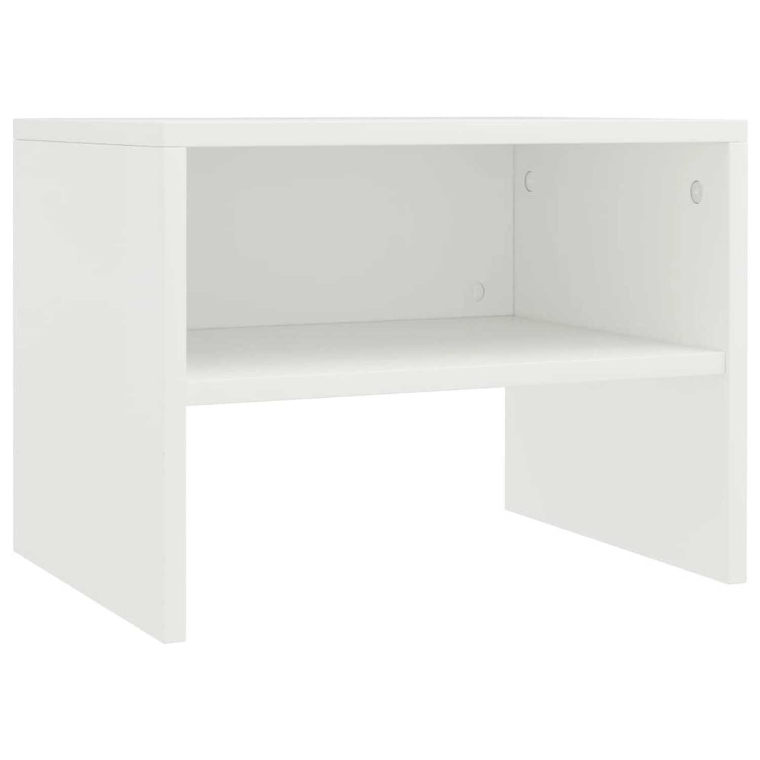 vidaXL Nachttisch Weiß 40x30x30 cm Holzwerkstoff von VIDAXL