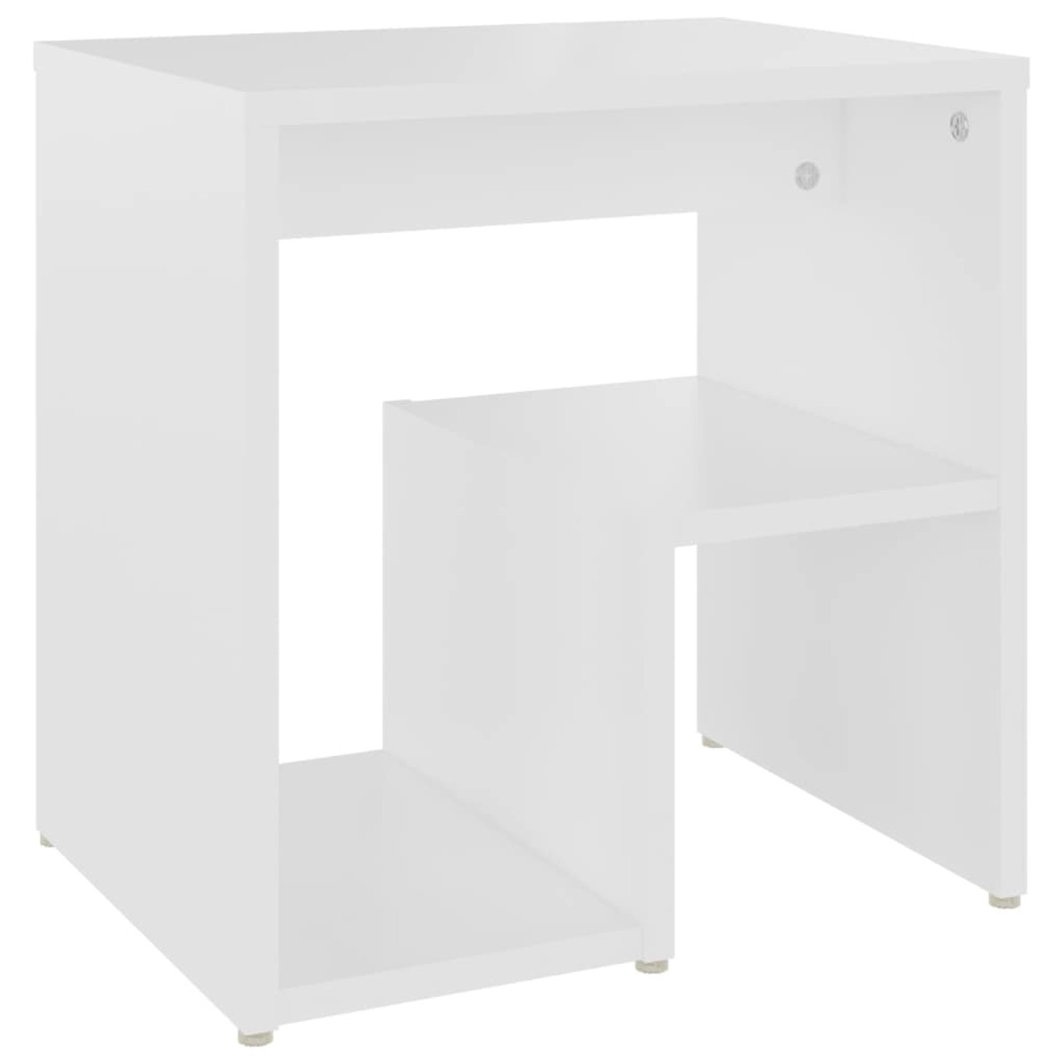 vidaXL Nachttisch Weiß 40x30x40 cm Holzwerkstoff Modell 1 von VIDAXL