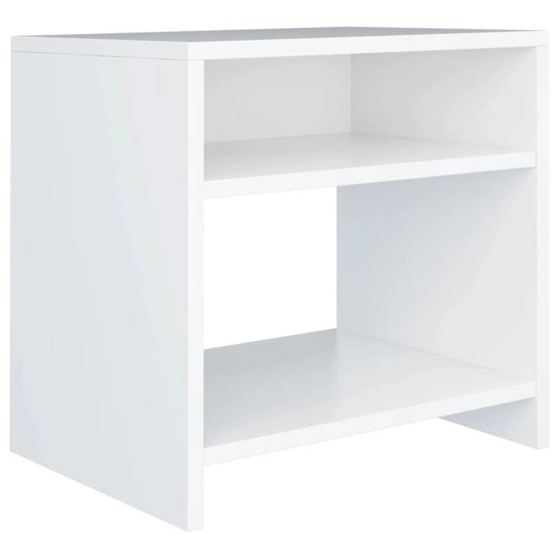 vidaXL Nachttisch Weiß 40x30x40 cm Holzwerkstoff Modell 3 von VIDAXL