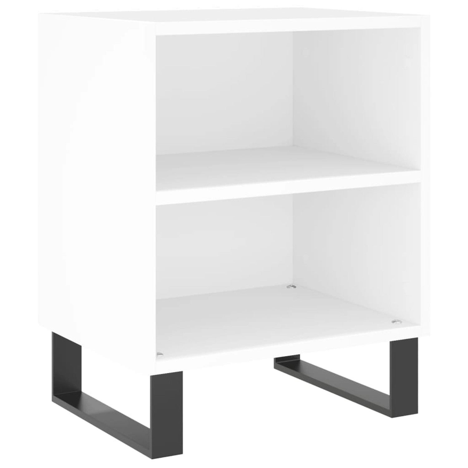 vidaXL Nachttisch Weiß 40x30x50 cm Holzwerkstoff Modell 4 von VIDAXL