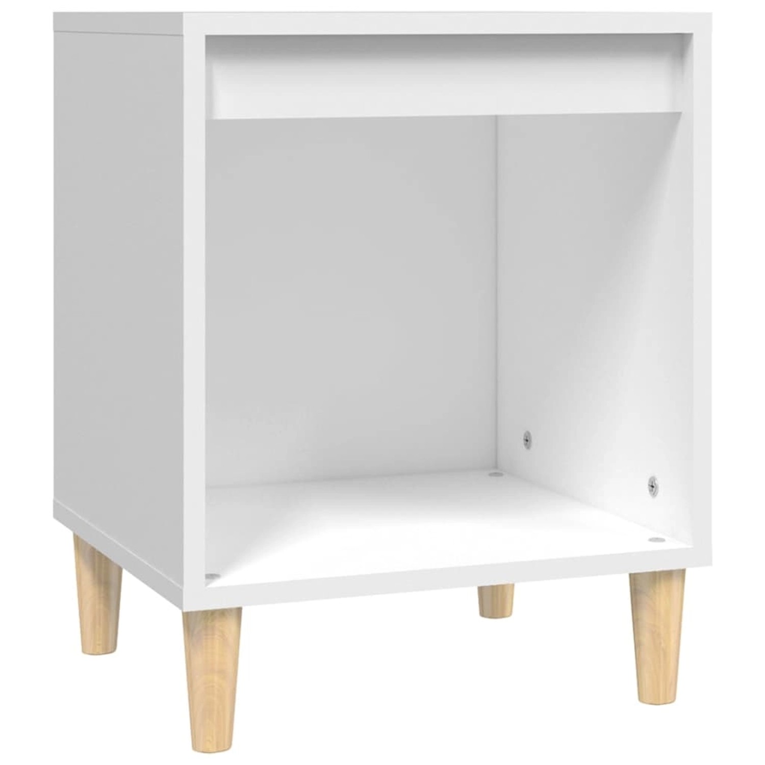 vidaXL Nachttisch Weiß 40x35x50 cm Holzwerkstoff Modell 13 von VIDAXL