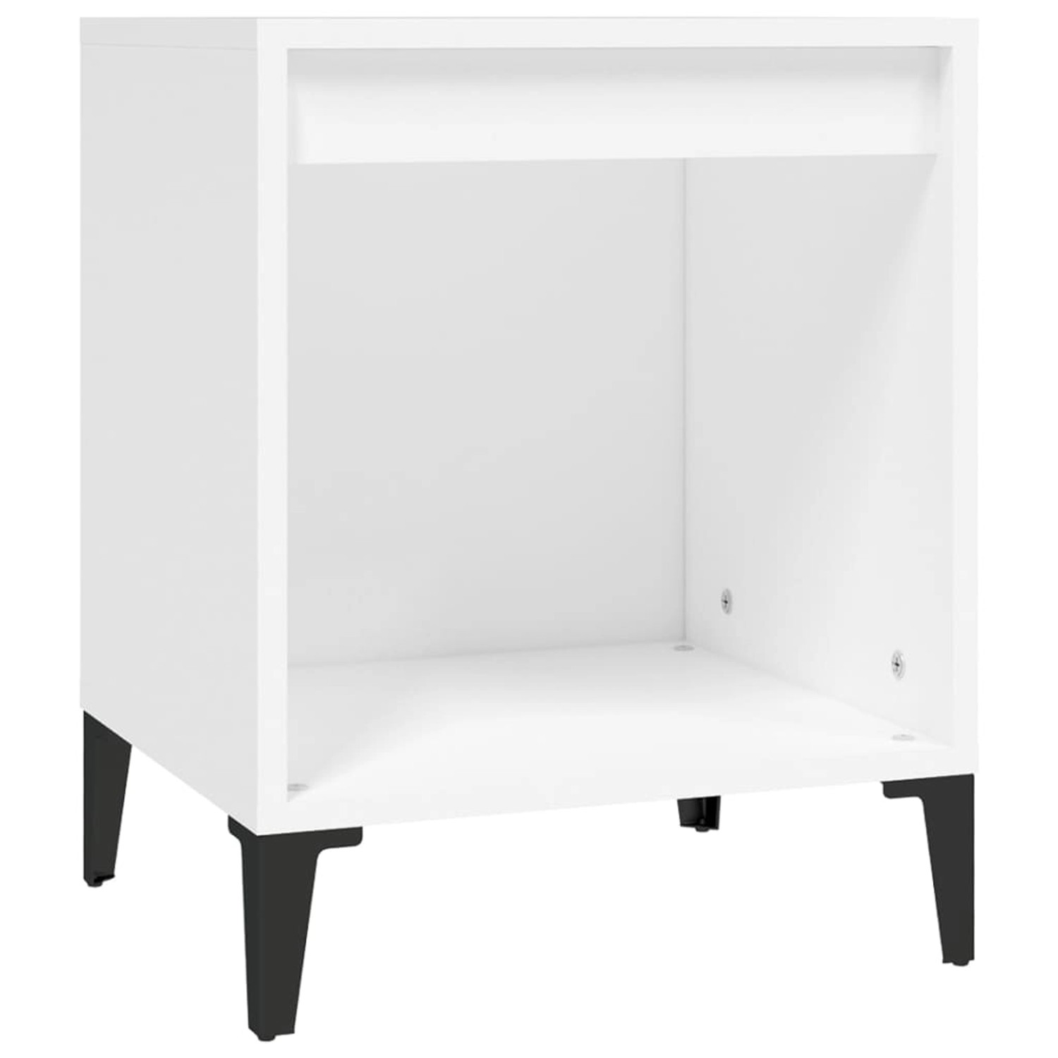vidaXL Nachttisch Weiß 40x35x50 cm Modell 1 von VIDAXL